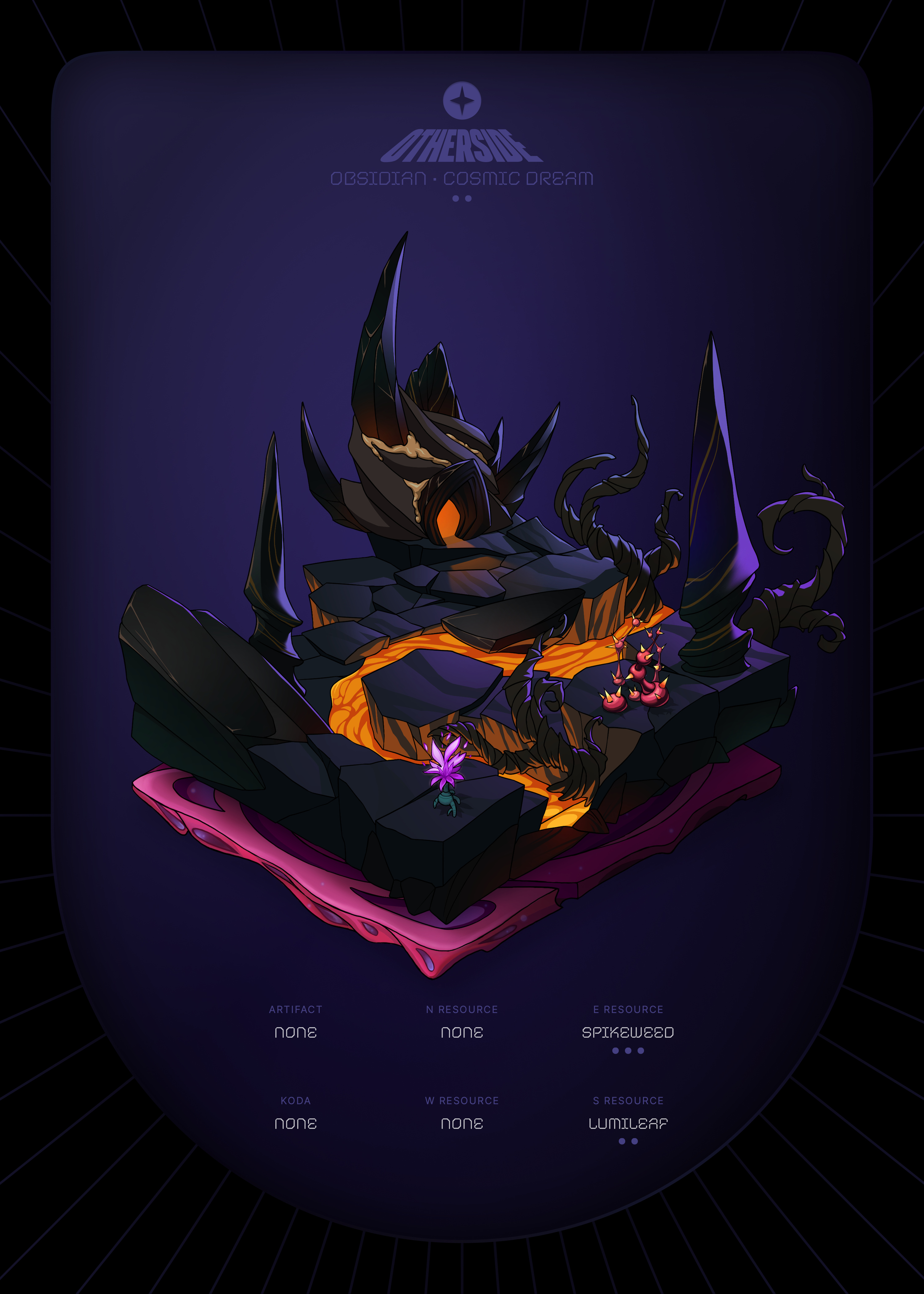 Otherdeed #92651 — Obsidian