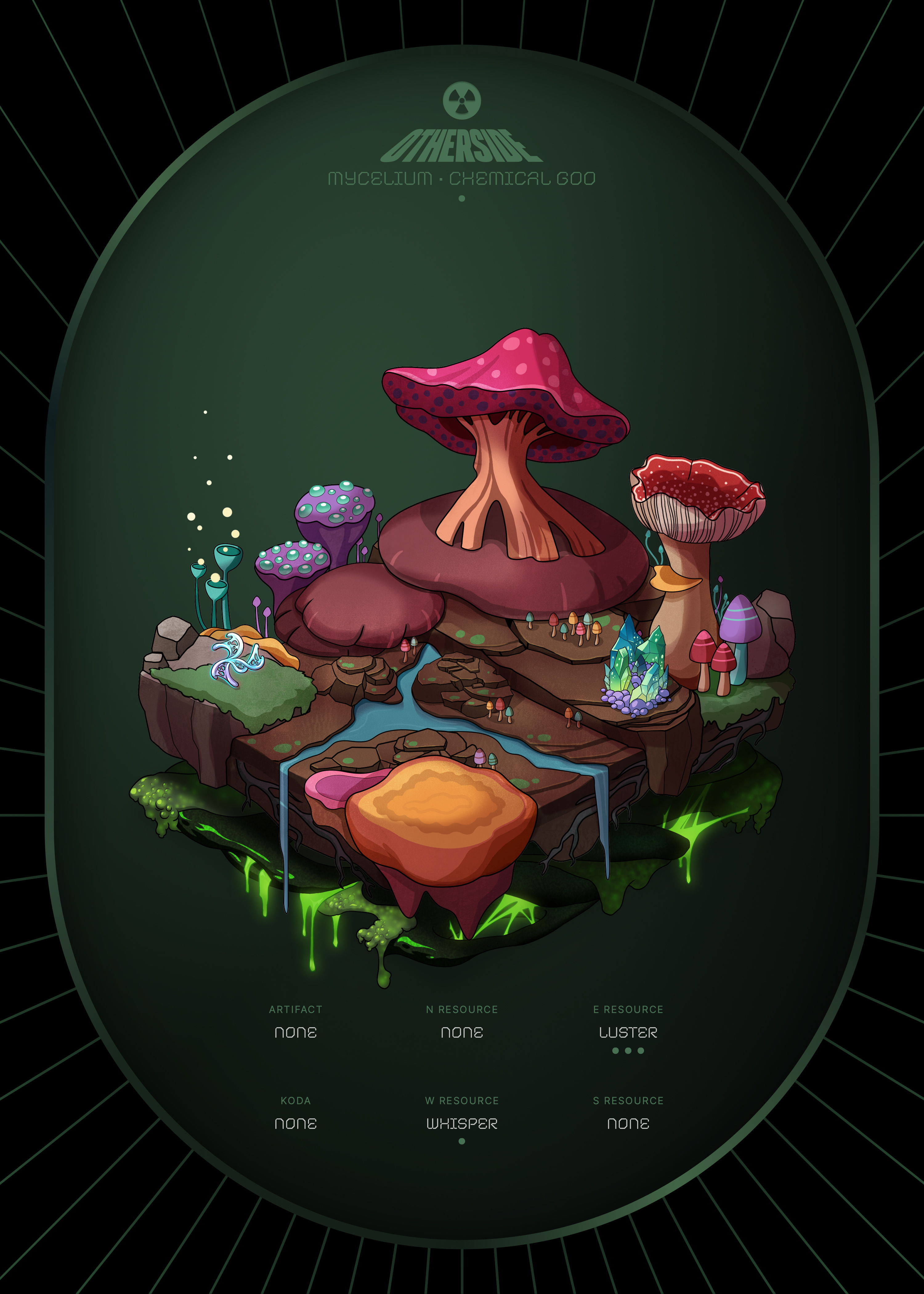 Otherdeed #24510 — Mycelium