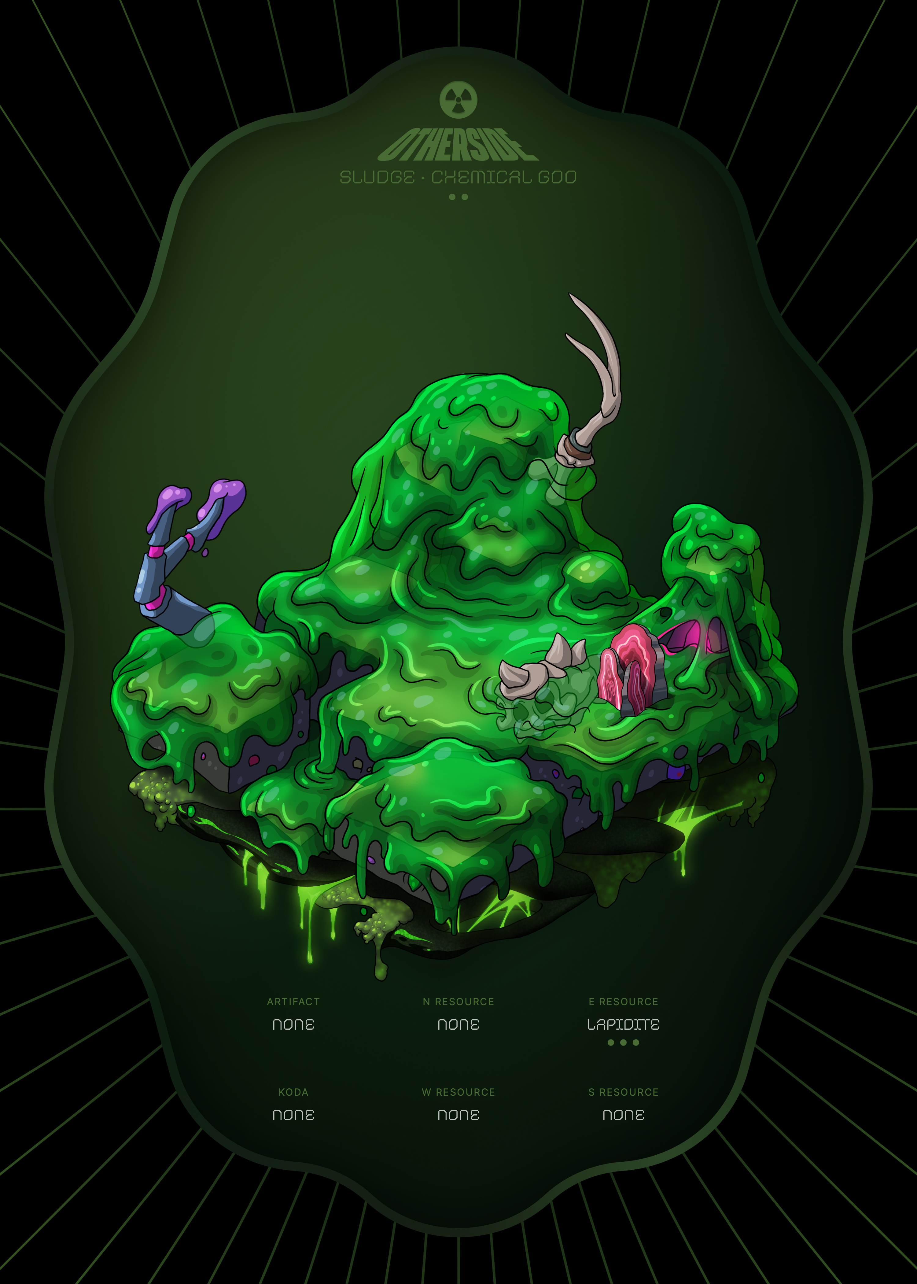 Otherdeed #12783 — Sludge