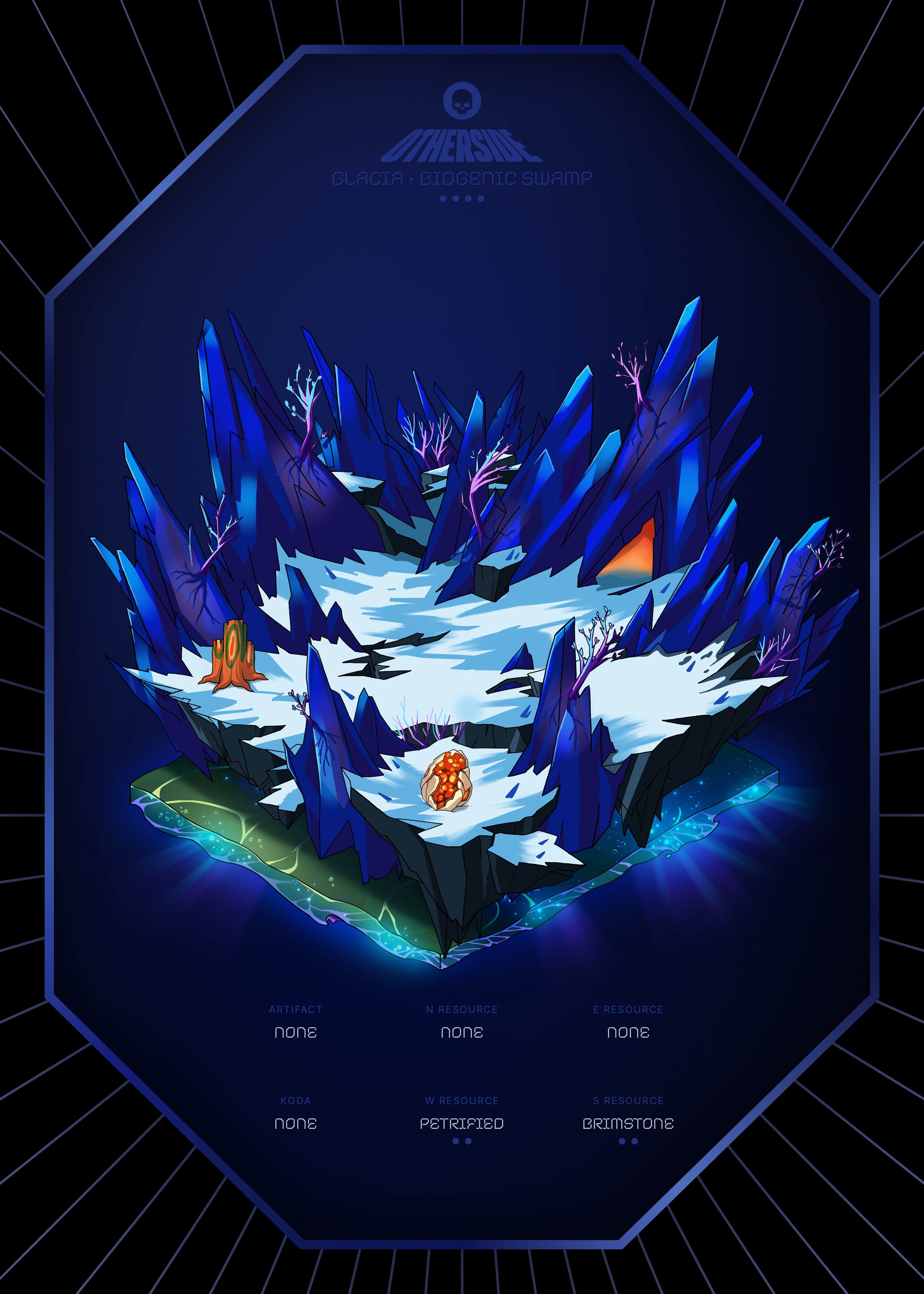 Otherdeed #6969 — Glacia