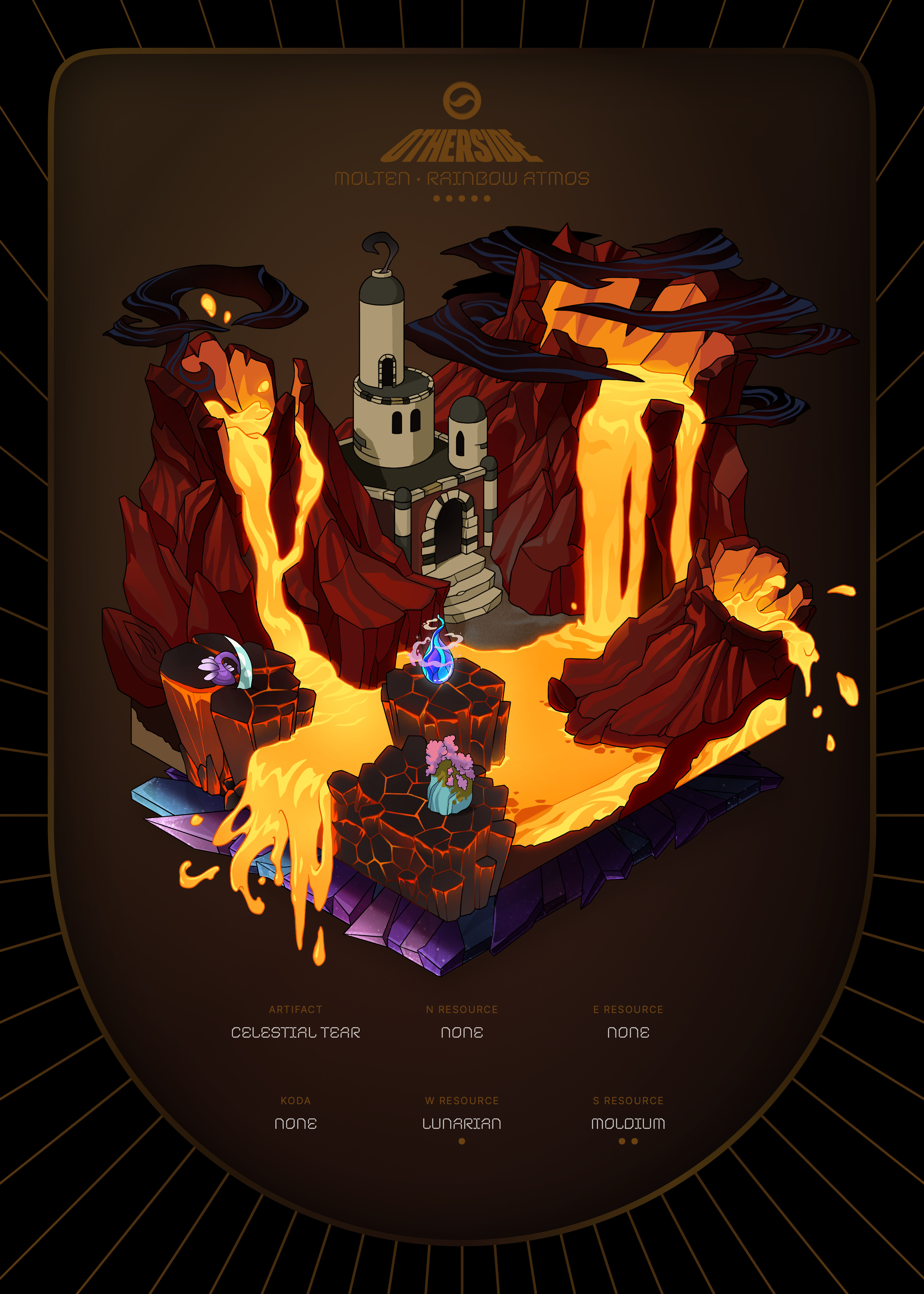 Otherdeed #80036 — Molten