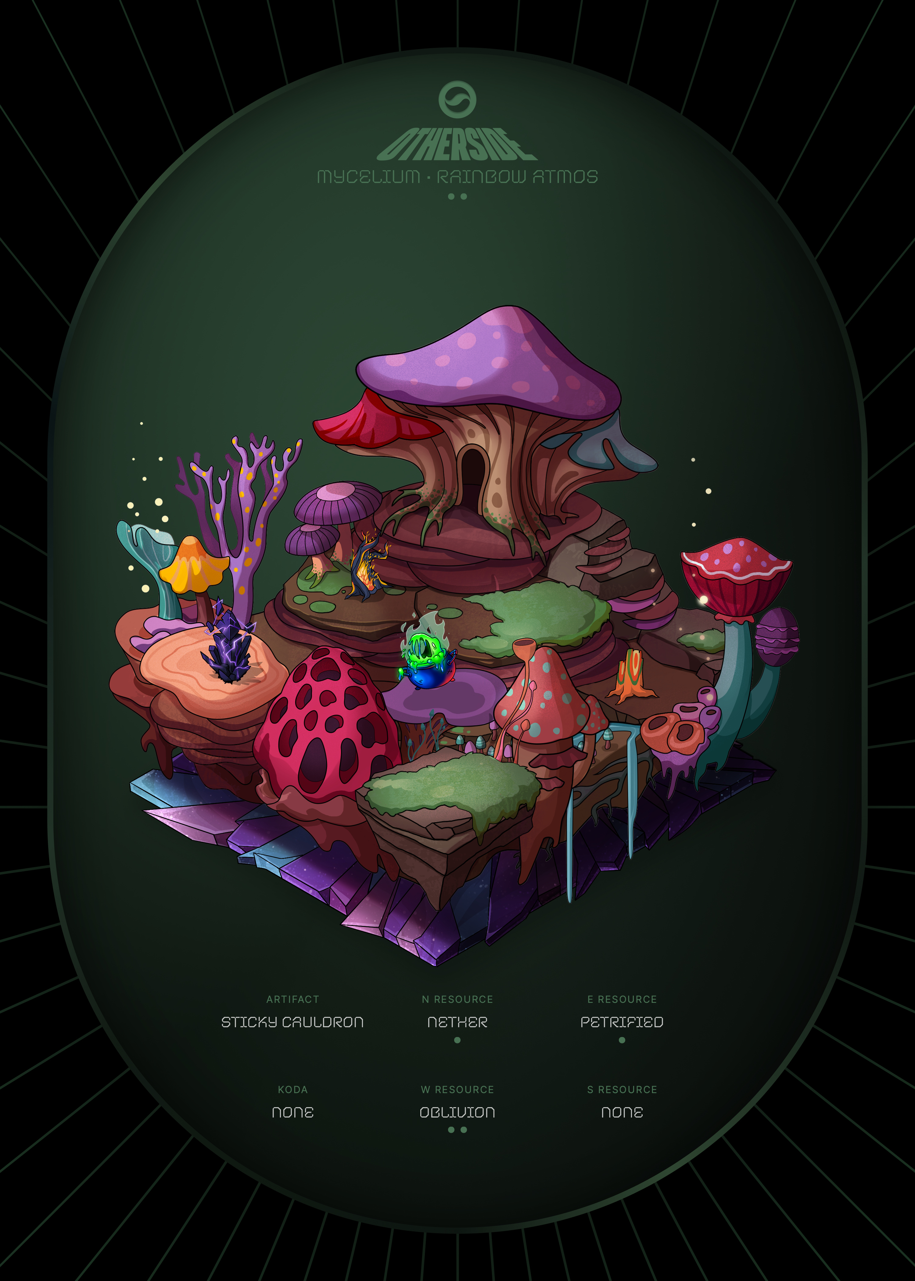 Otherdeed #81533 — Mycelium