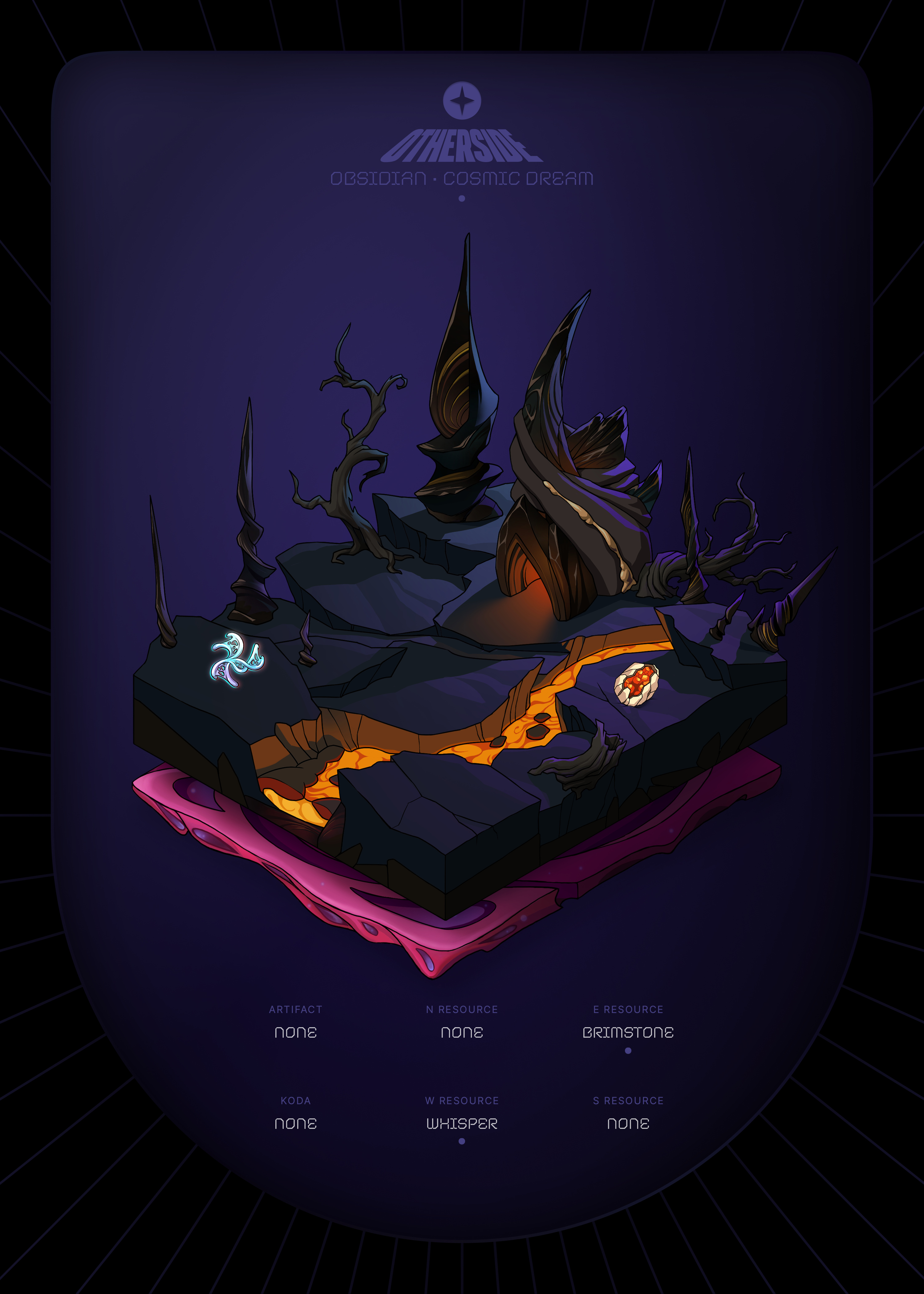 Otherdeed #91547 — Obsidian