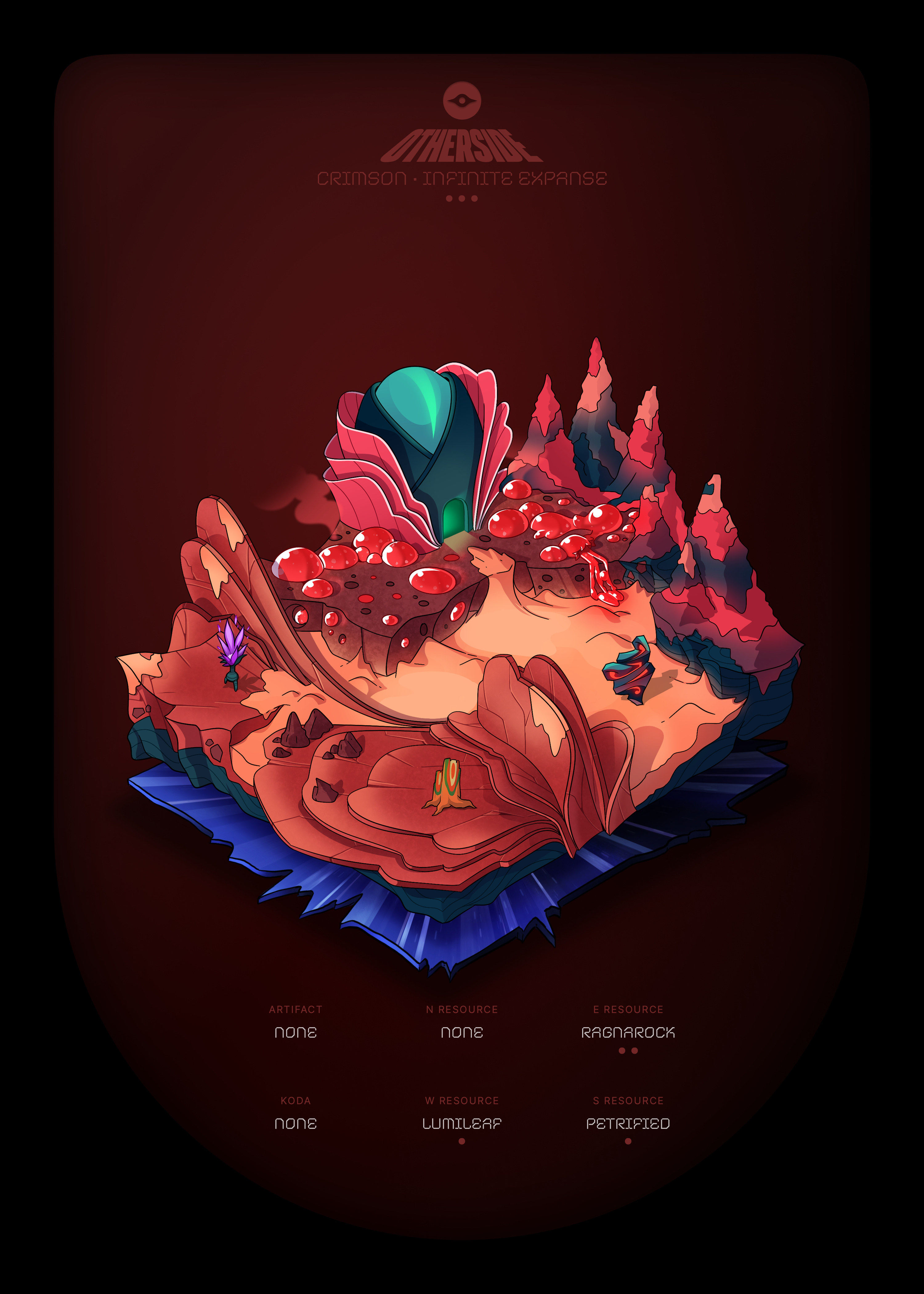 Otherdeed #62846 — Crimson