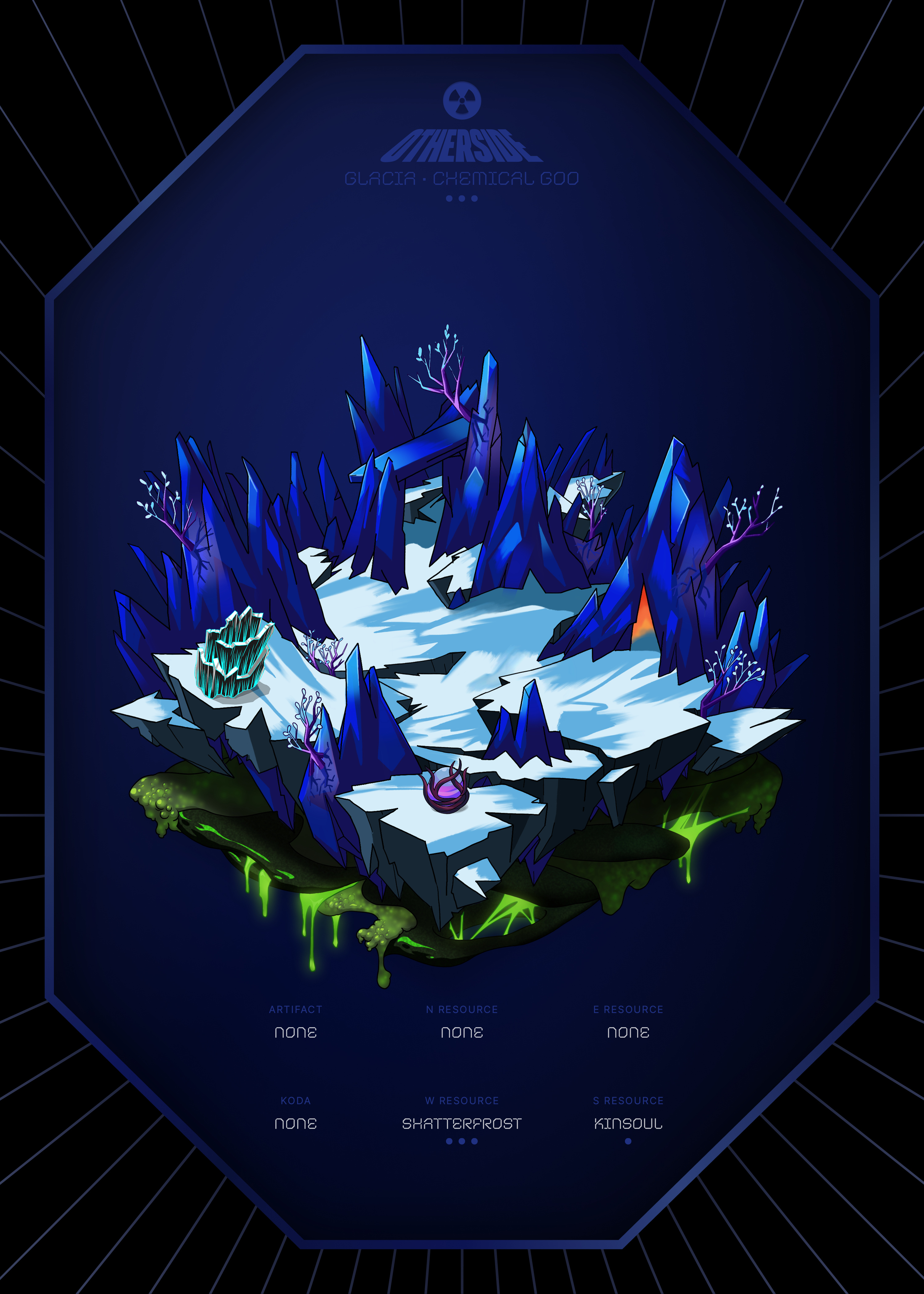 Otherdeed #13010 — Glacia