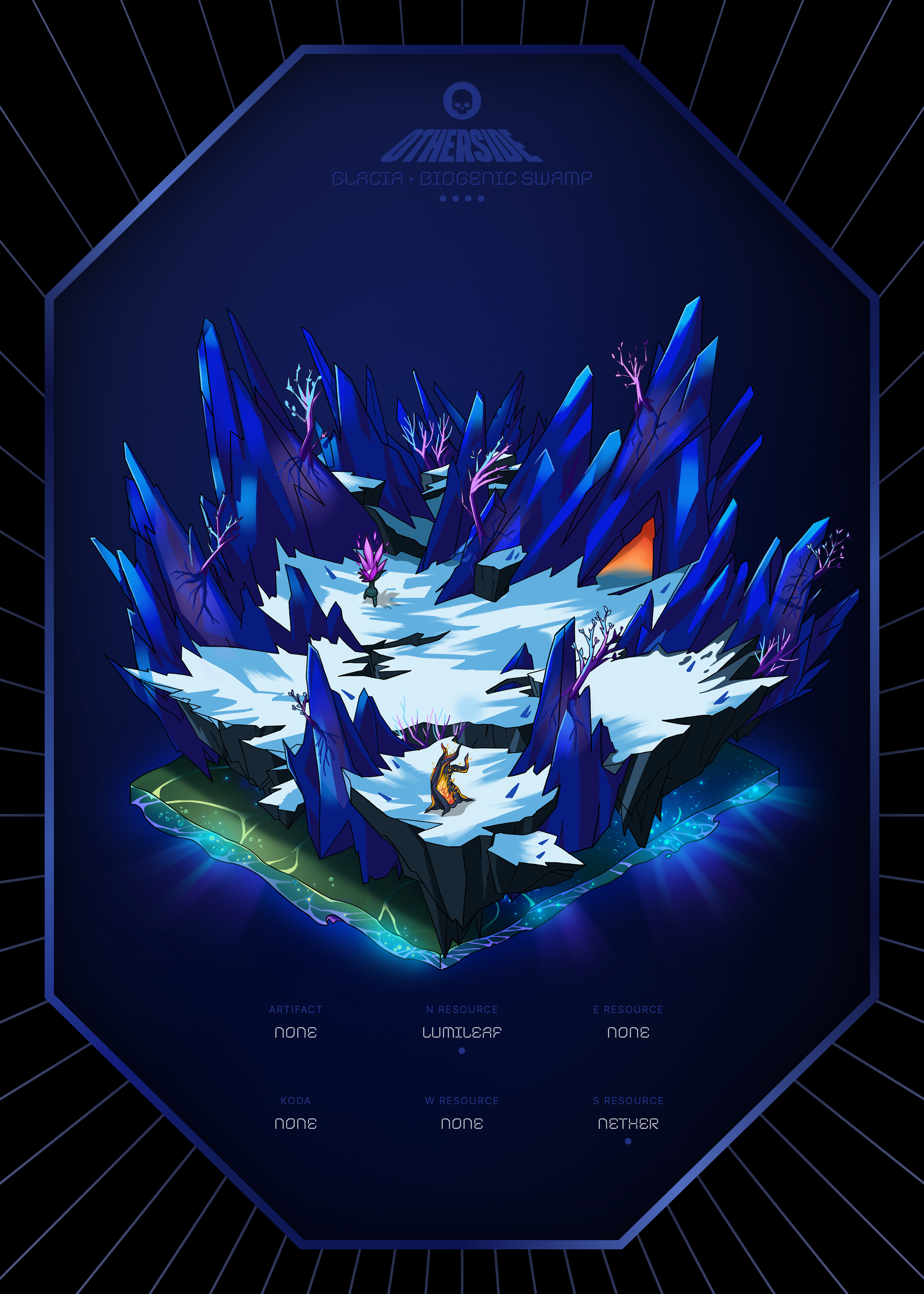 Otherdeed #2648 — Glacia