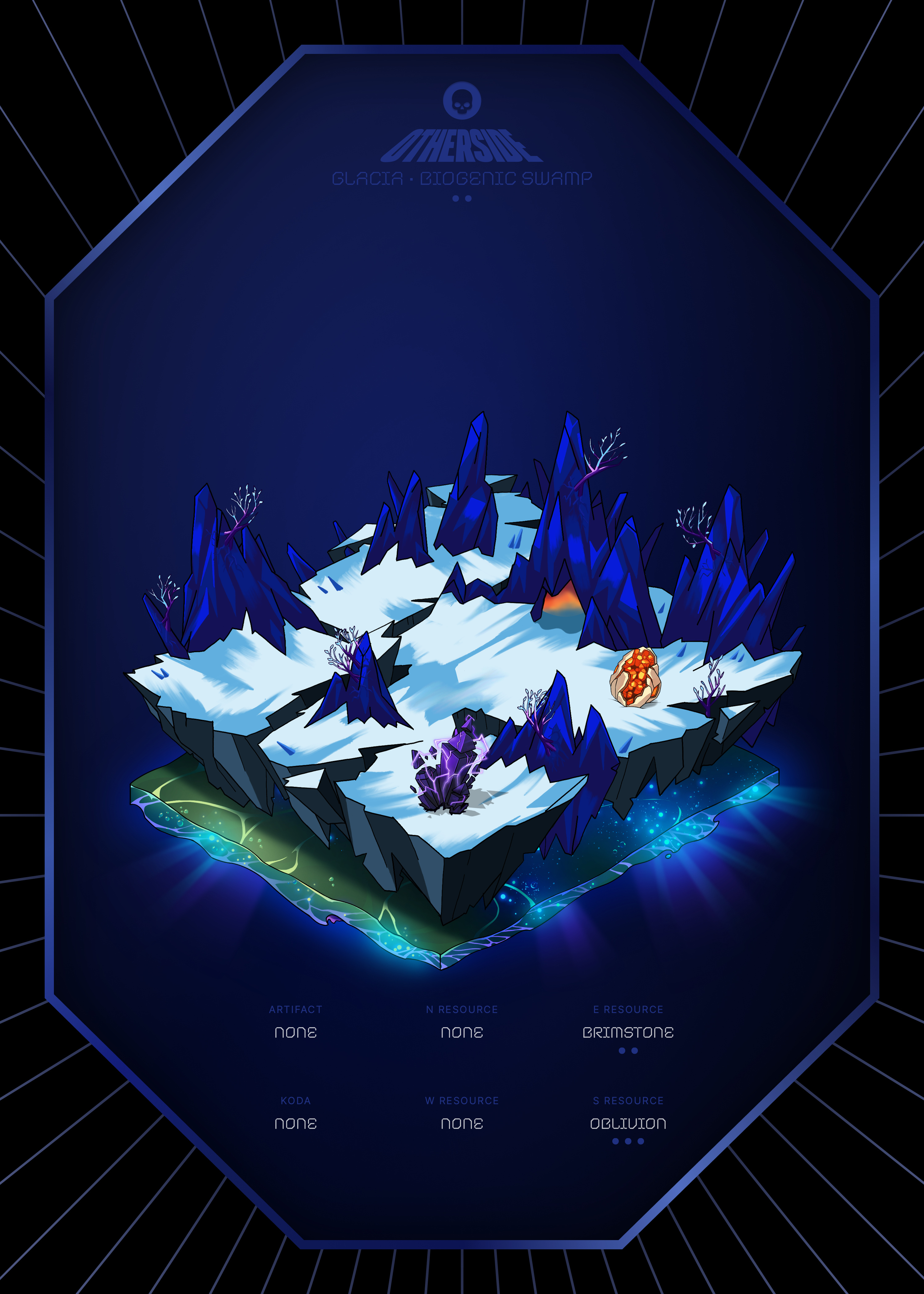 Otherdeed #7505 — Glacia