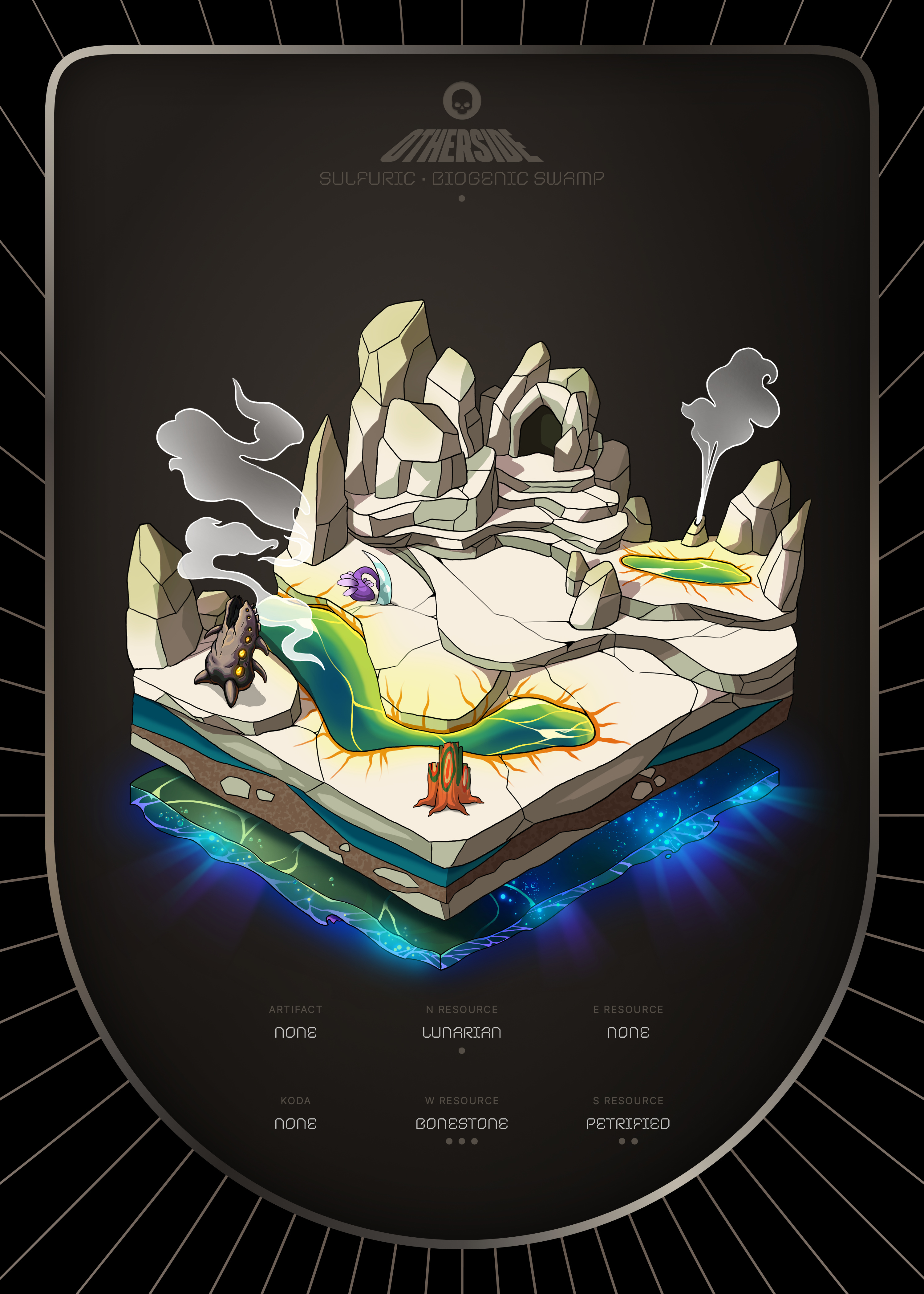 Otherdeed #6439 — Sulfuric