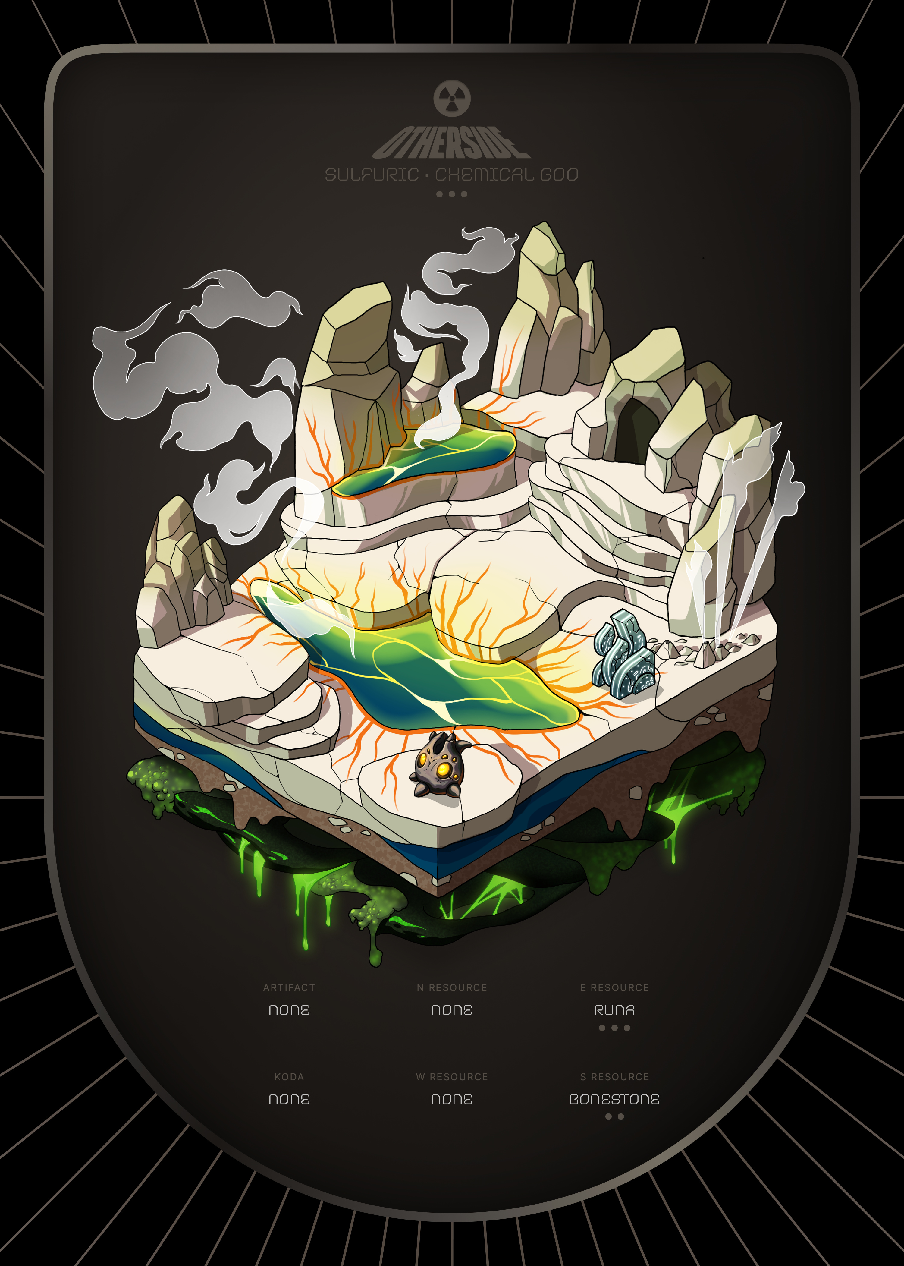 Otherdeed #29989 — Sulfuric