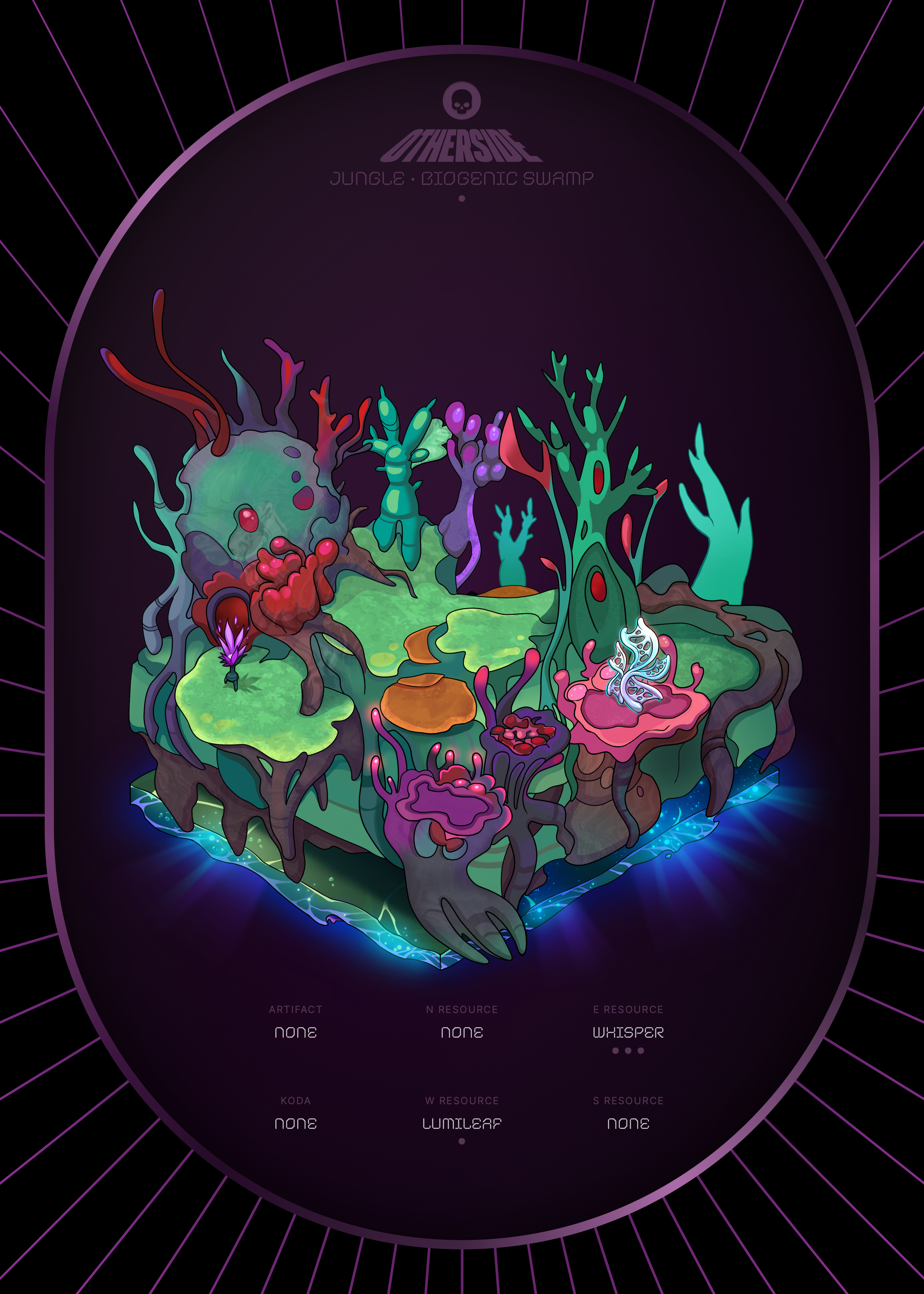Otherdeed #8303 — Jungle