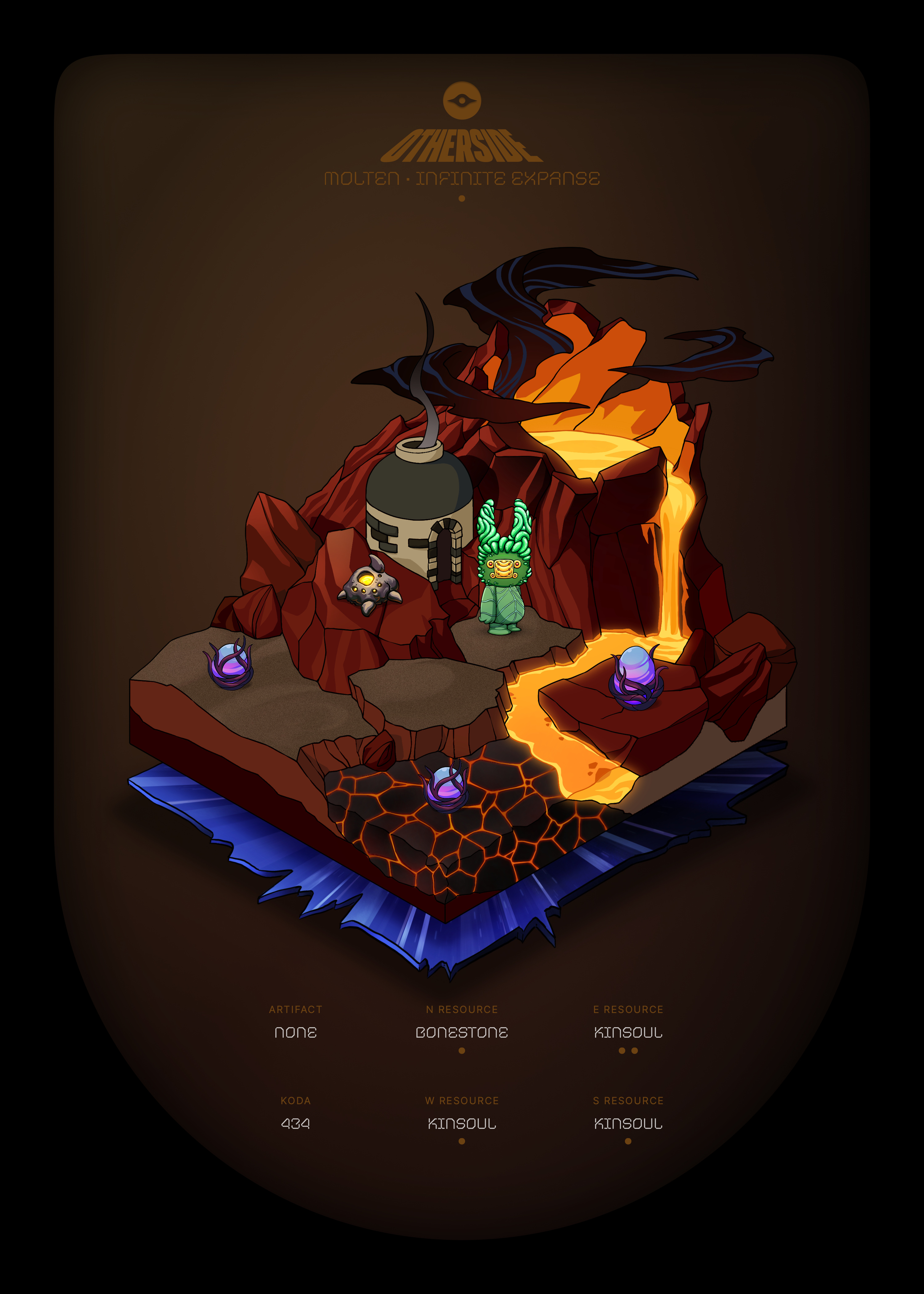 Otherdeed #64424 — Molten