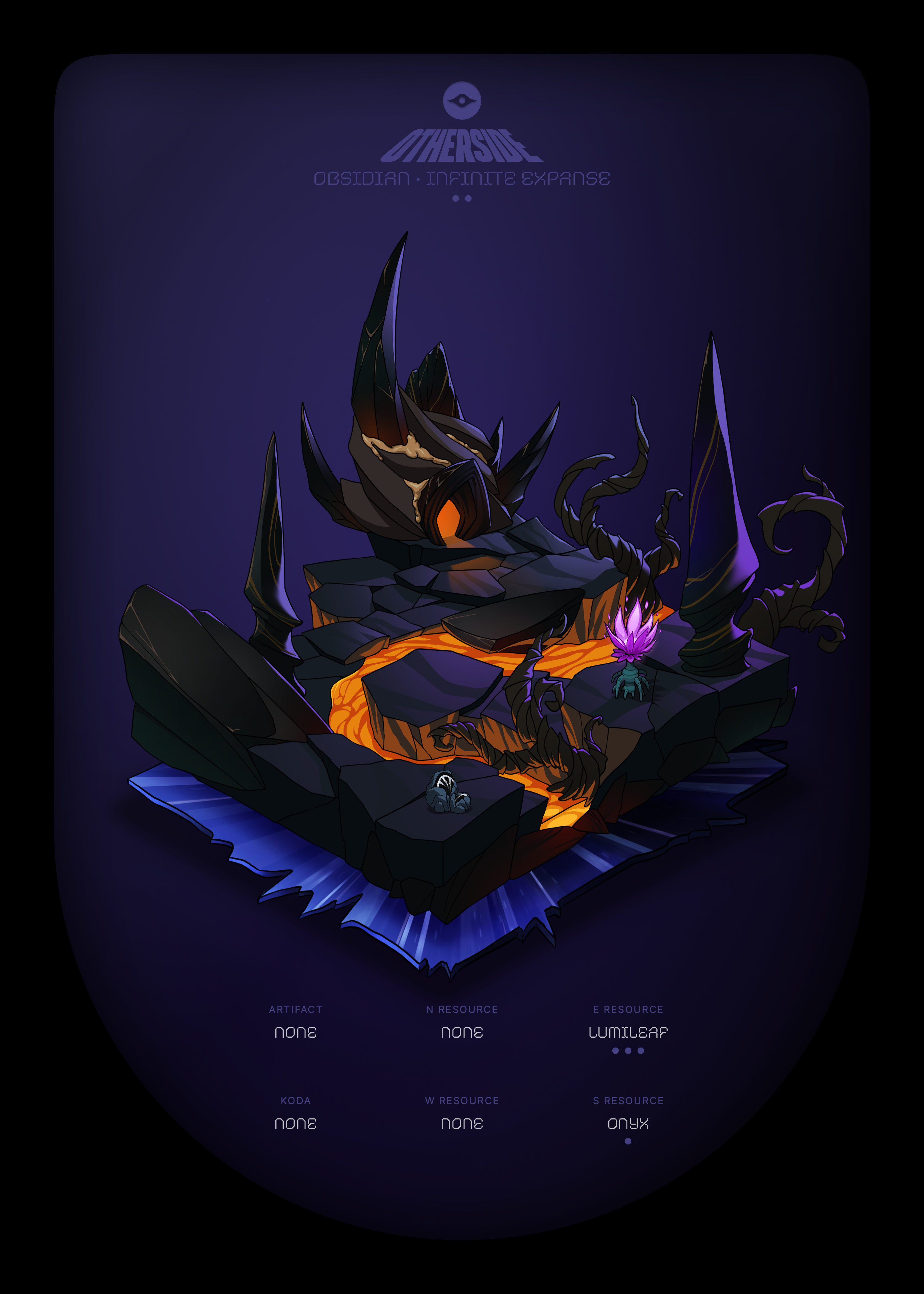 Otherdeed #40028 — Obsidian
