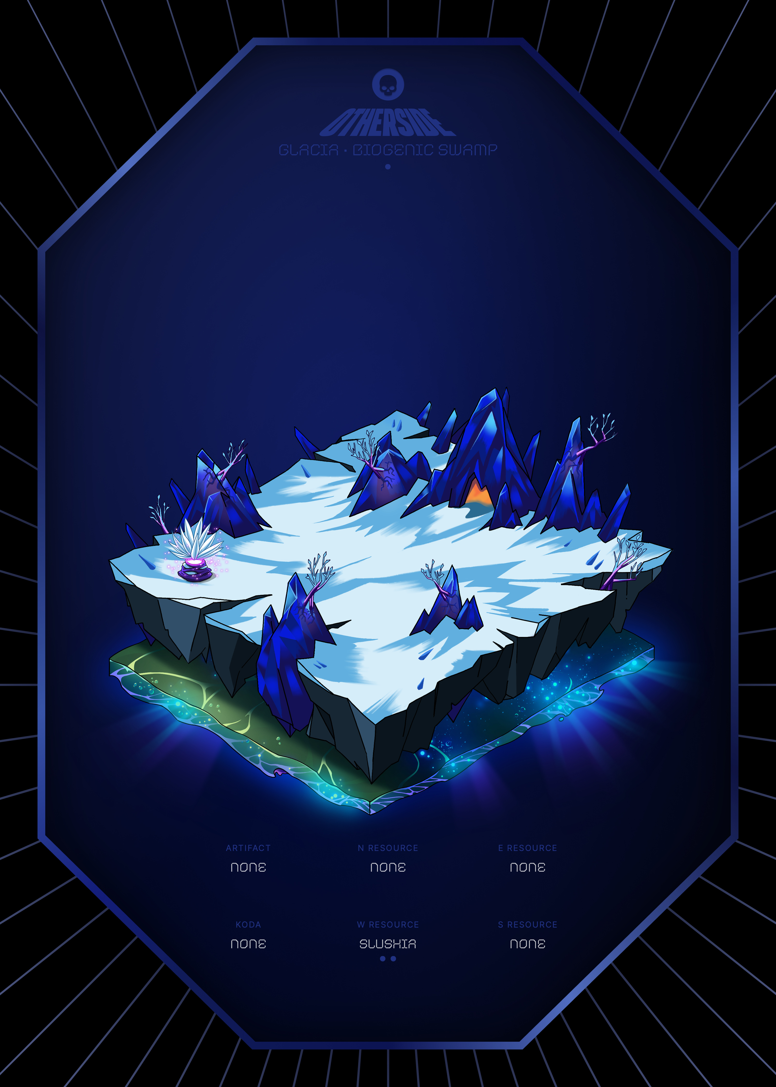 Otherdeed #1389 — Glacia