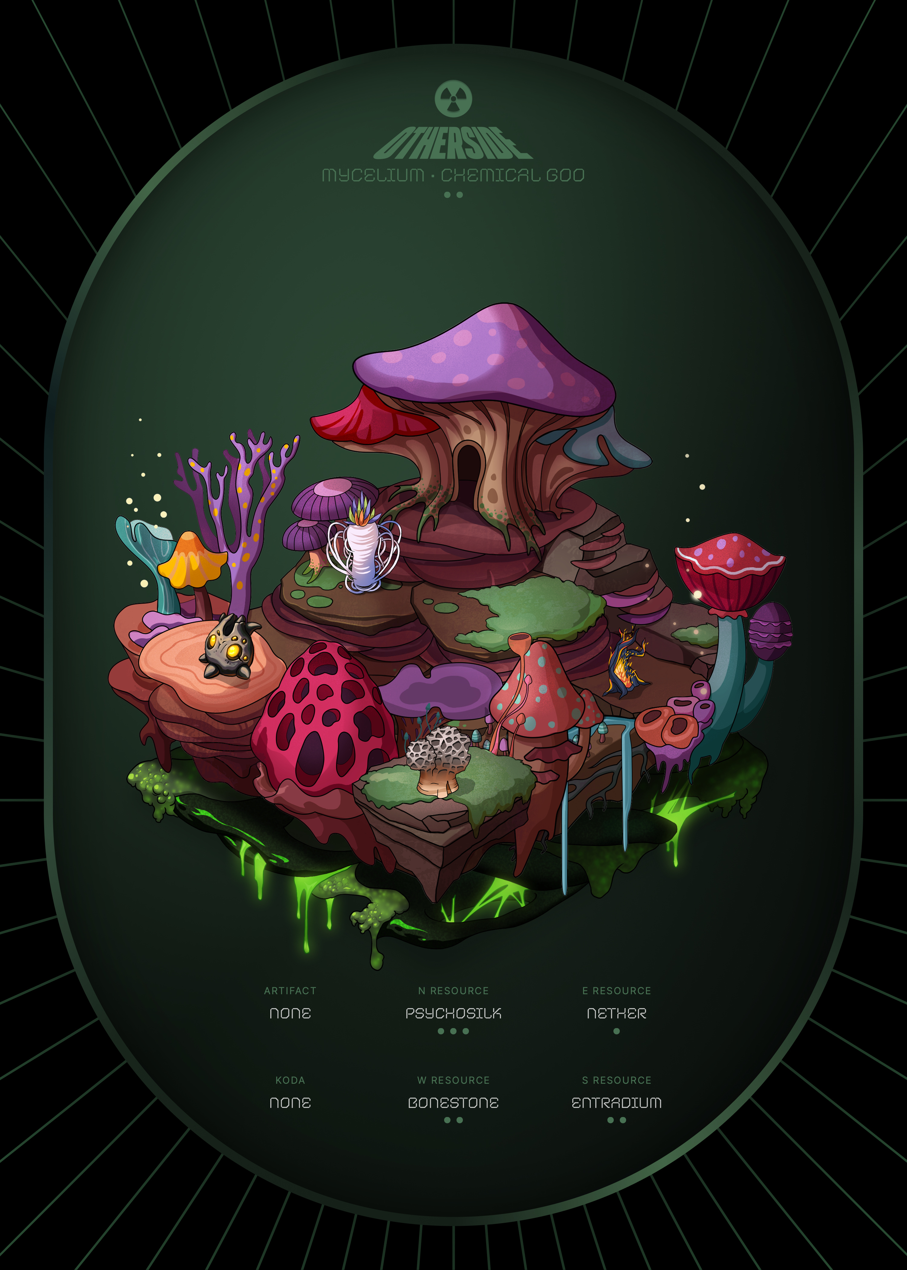 Otherdeed #11903 — Mycelium