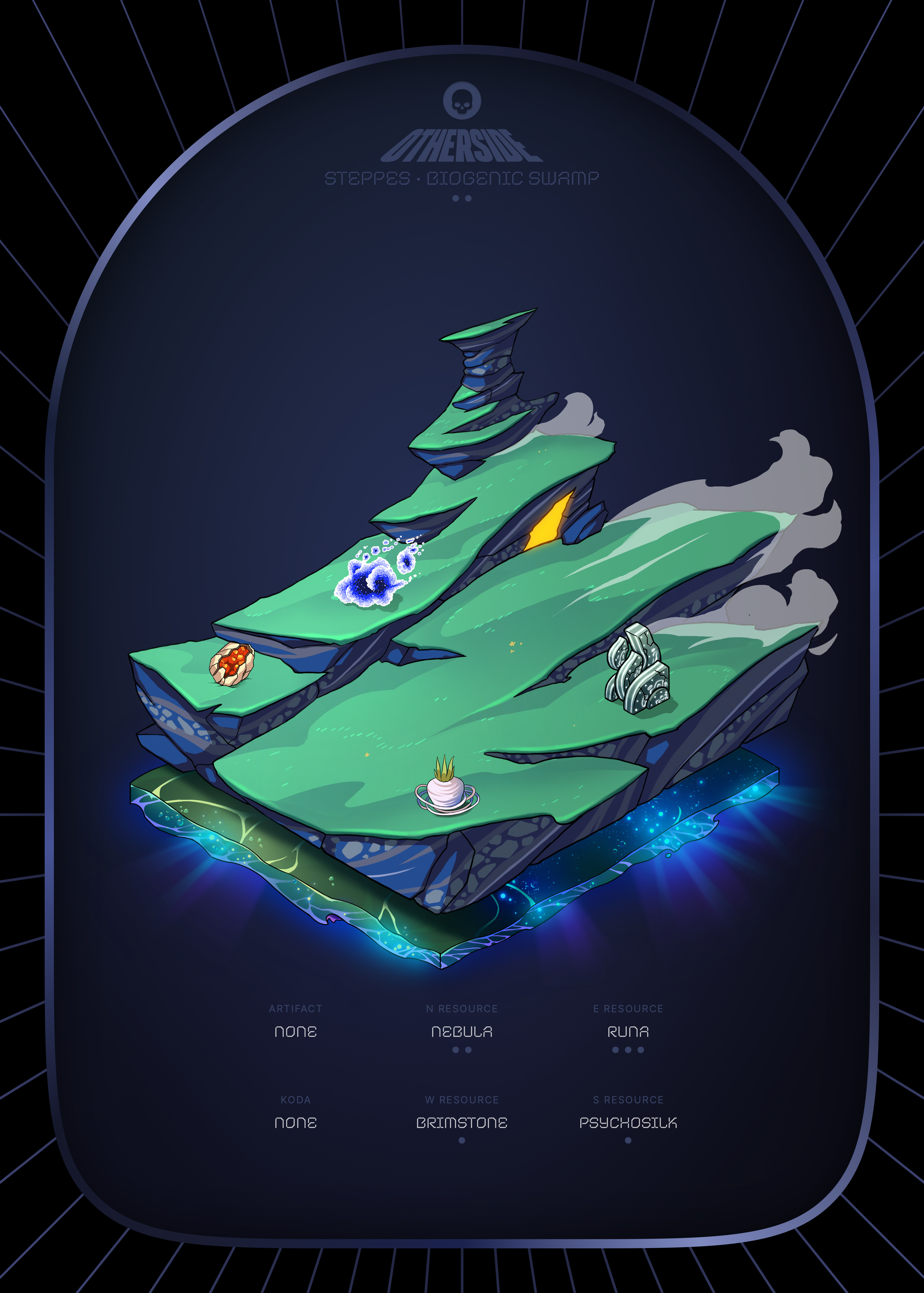 Otherdeed #6629 — Steppes