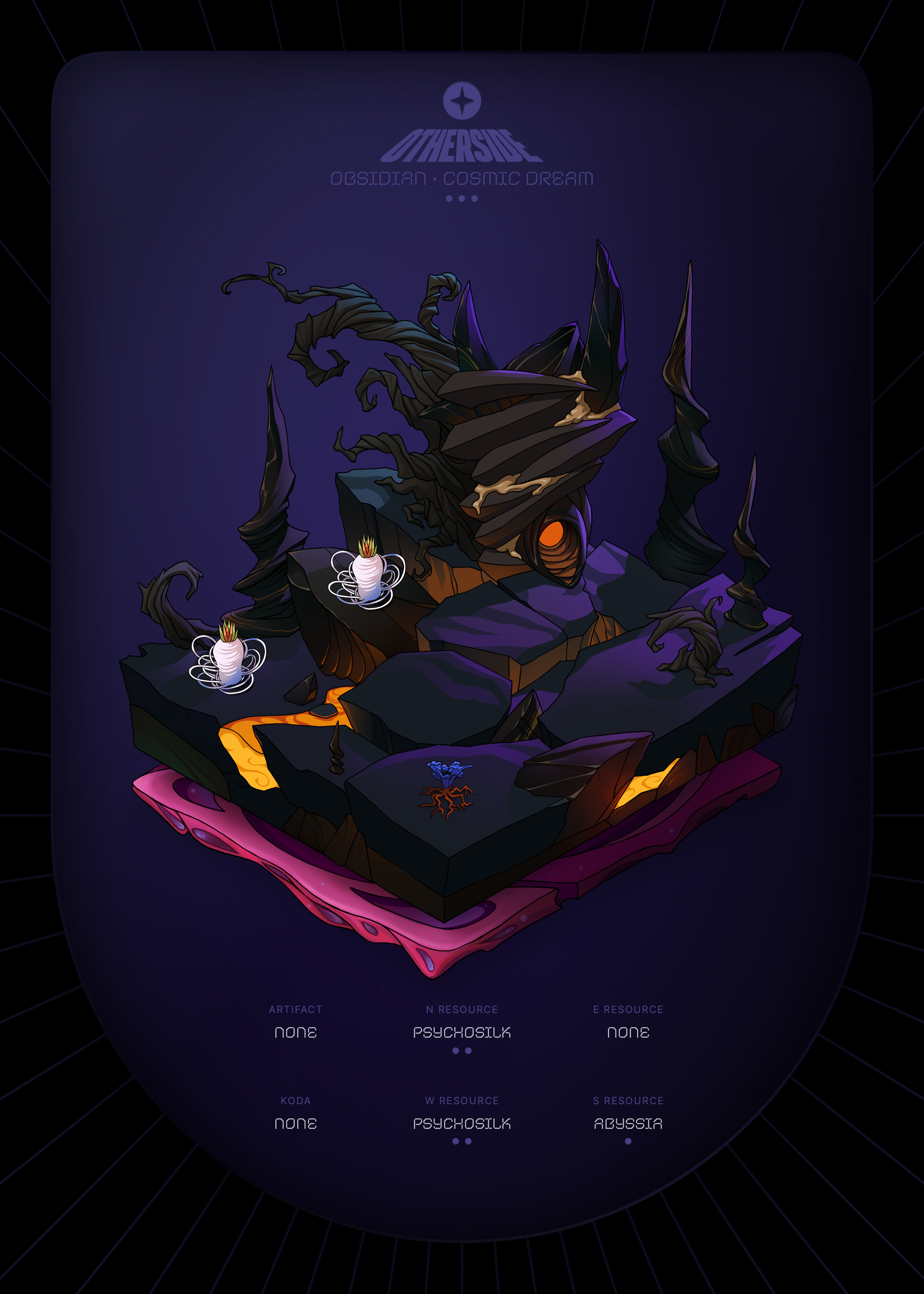 Otherdeed #31687 — Obsidian