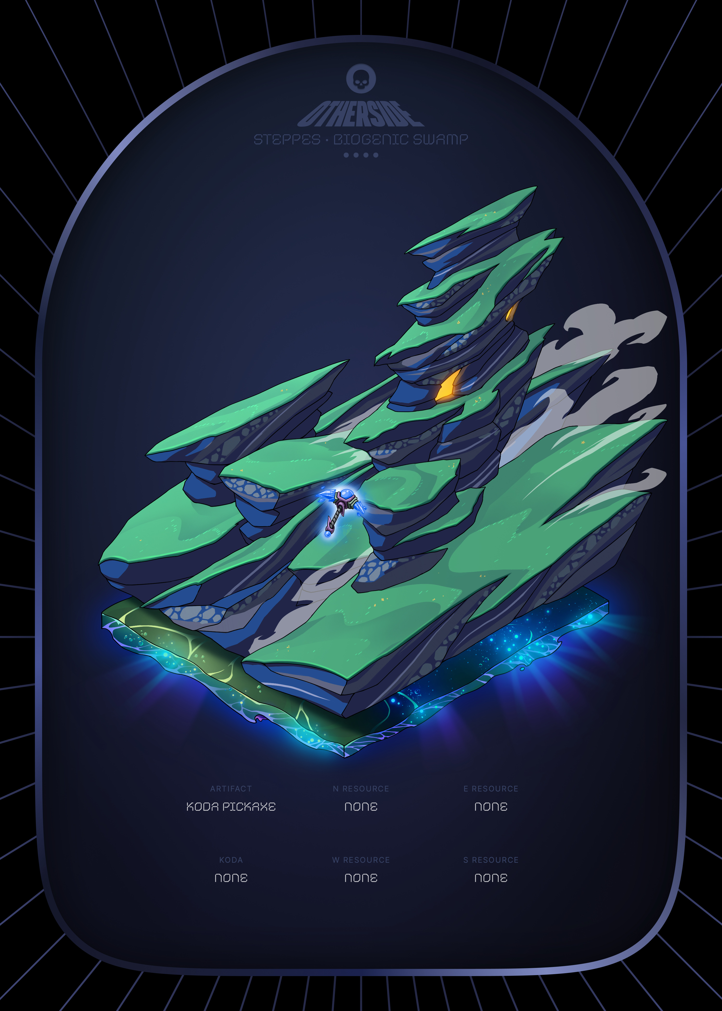 Otherdeed #5513 — Steppes