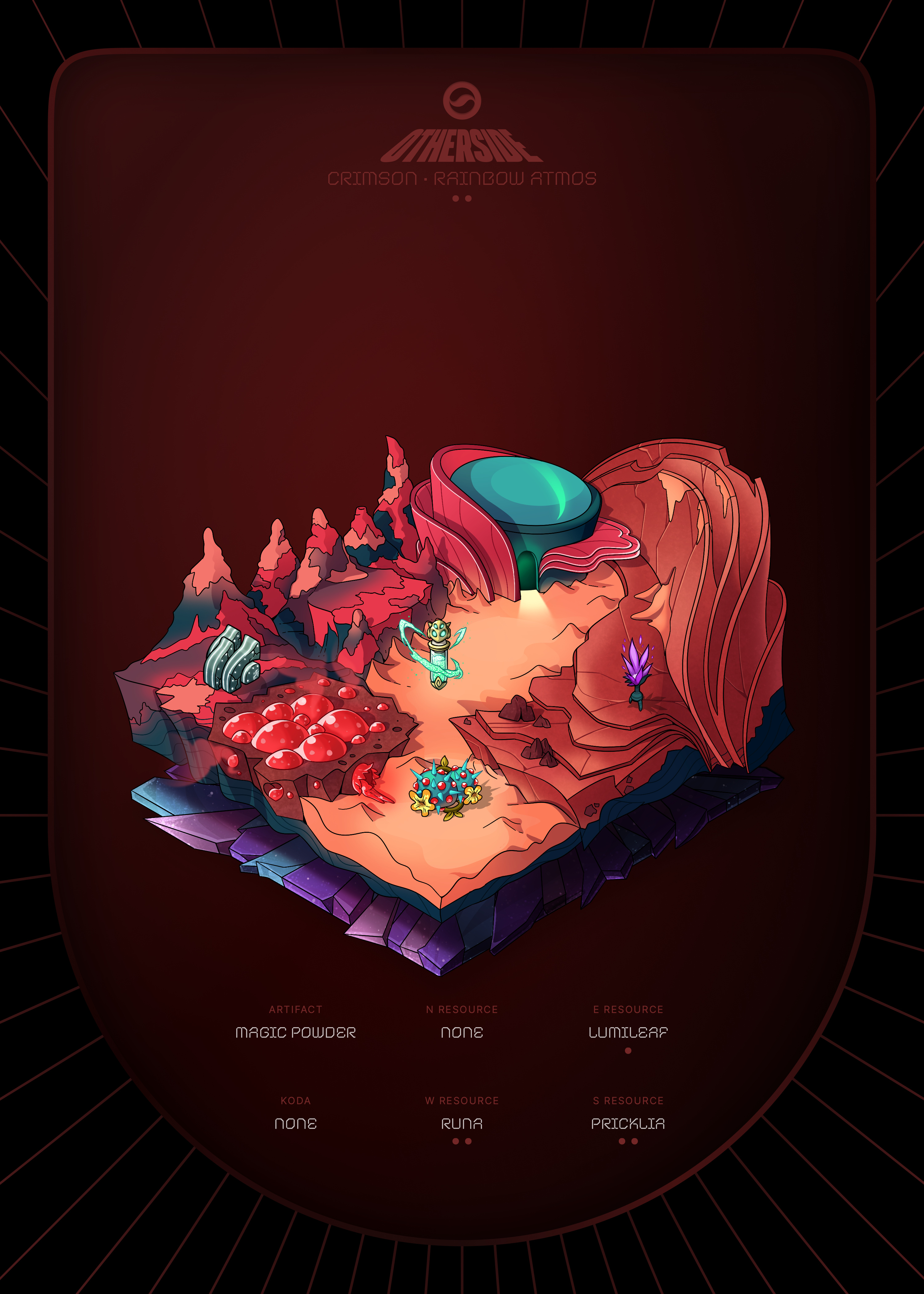 Otherdeed #68532 — Crimson