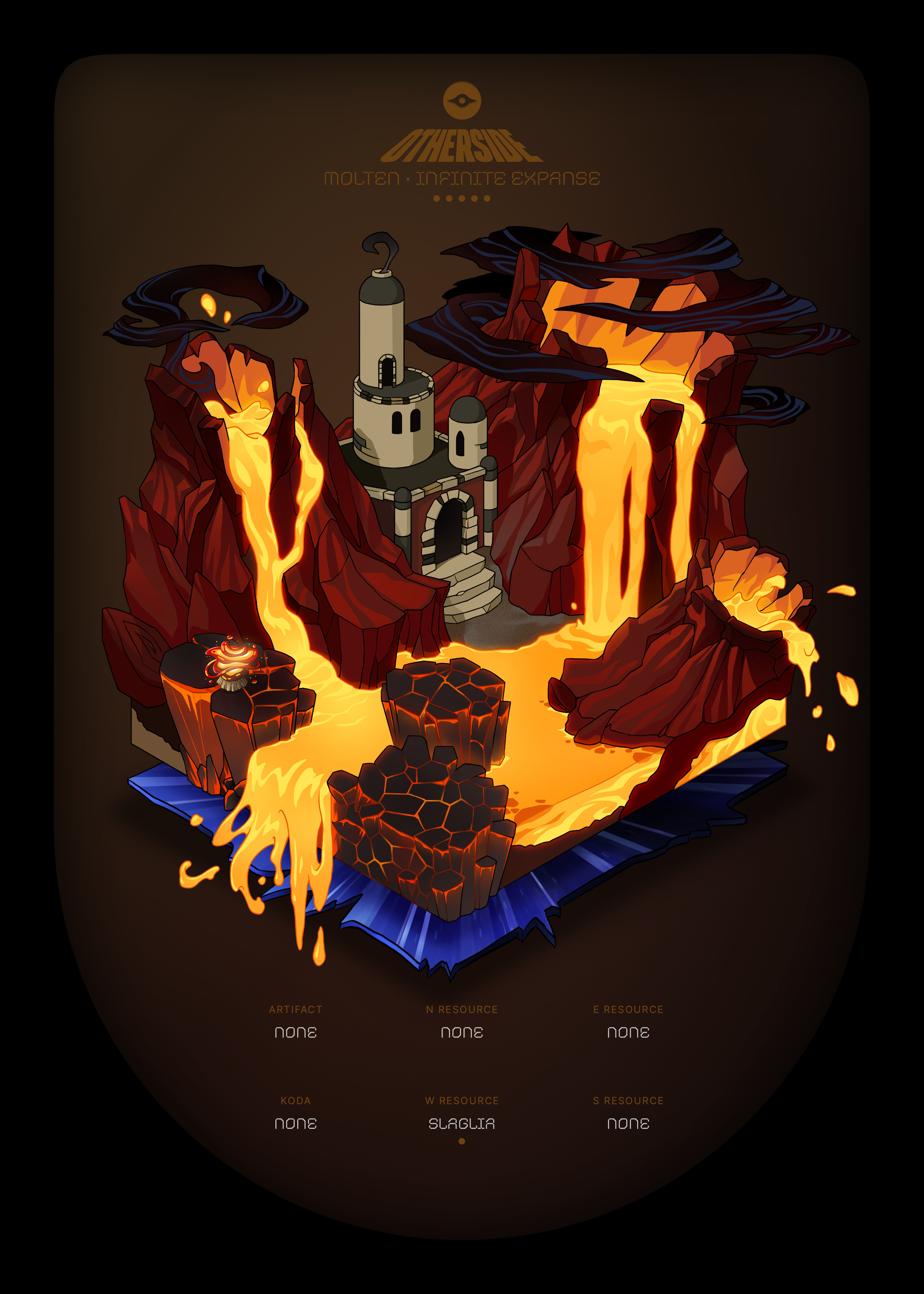 Otherdeed #45760 — Molten