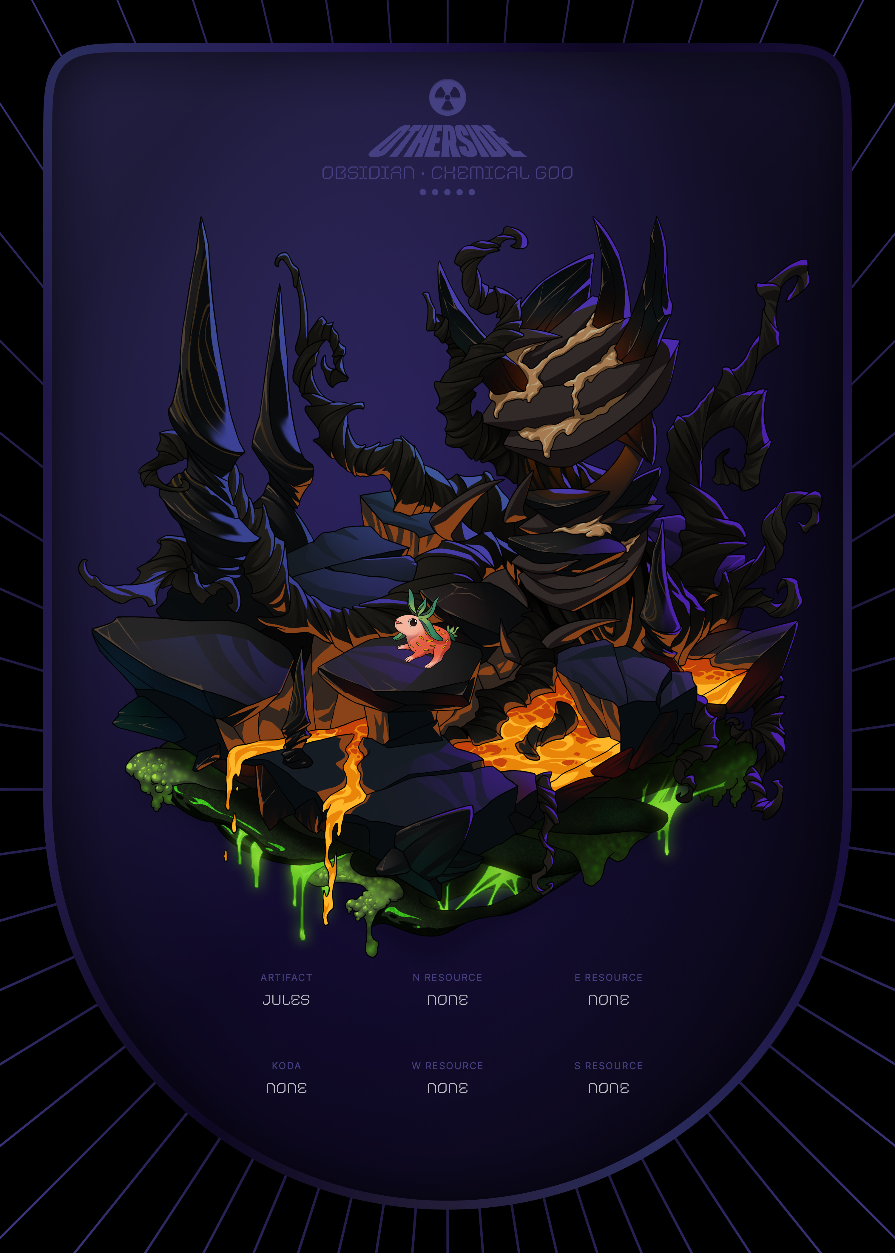 Otherdeed #24740 — Obsidian