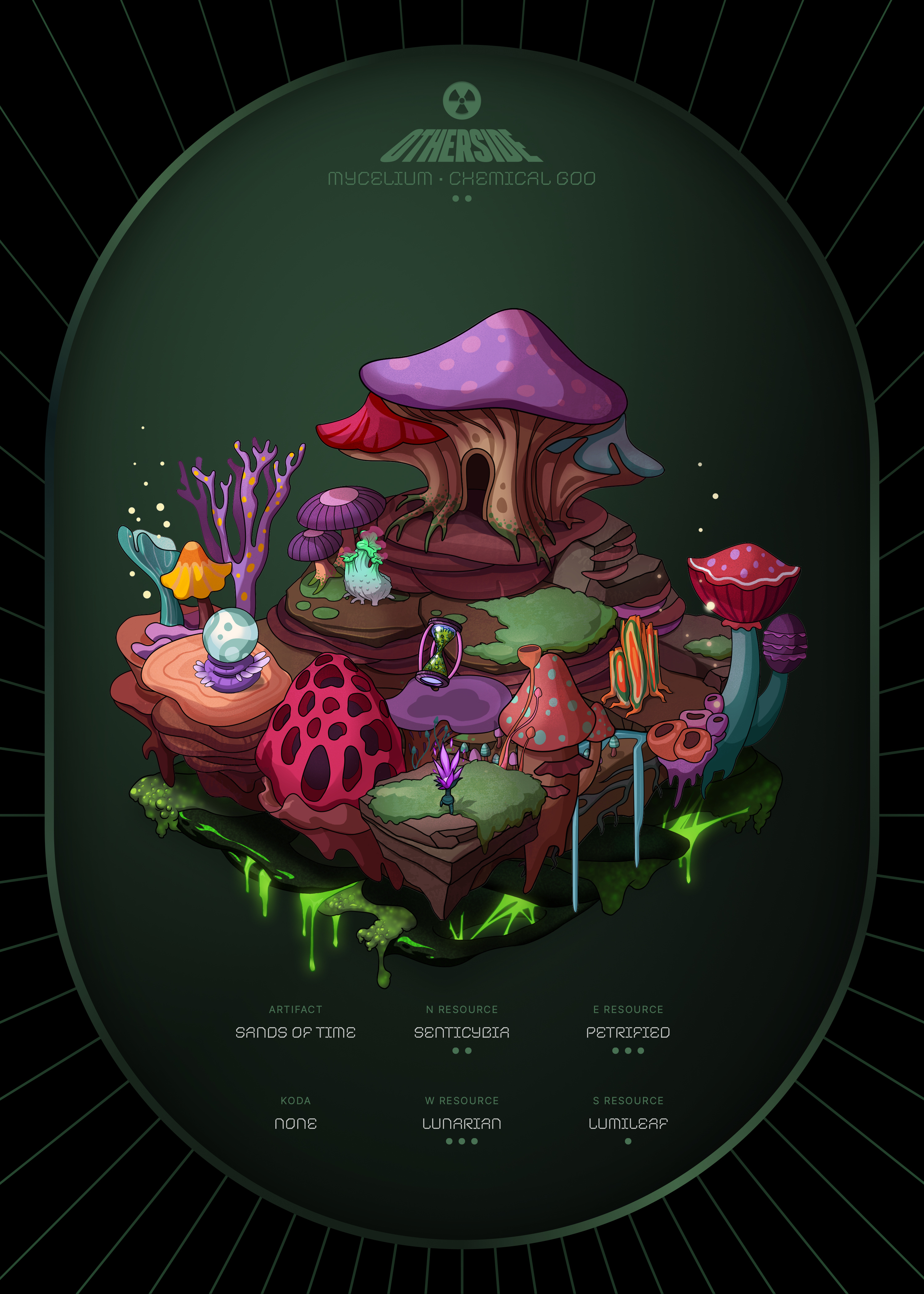 Otherdeed #21133 — Mycelium