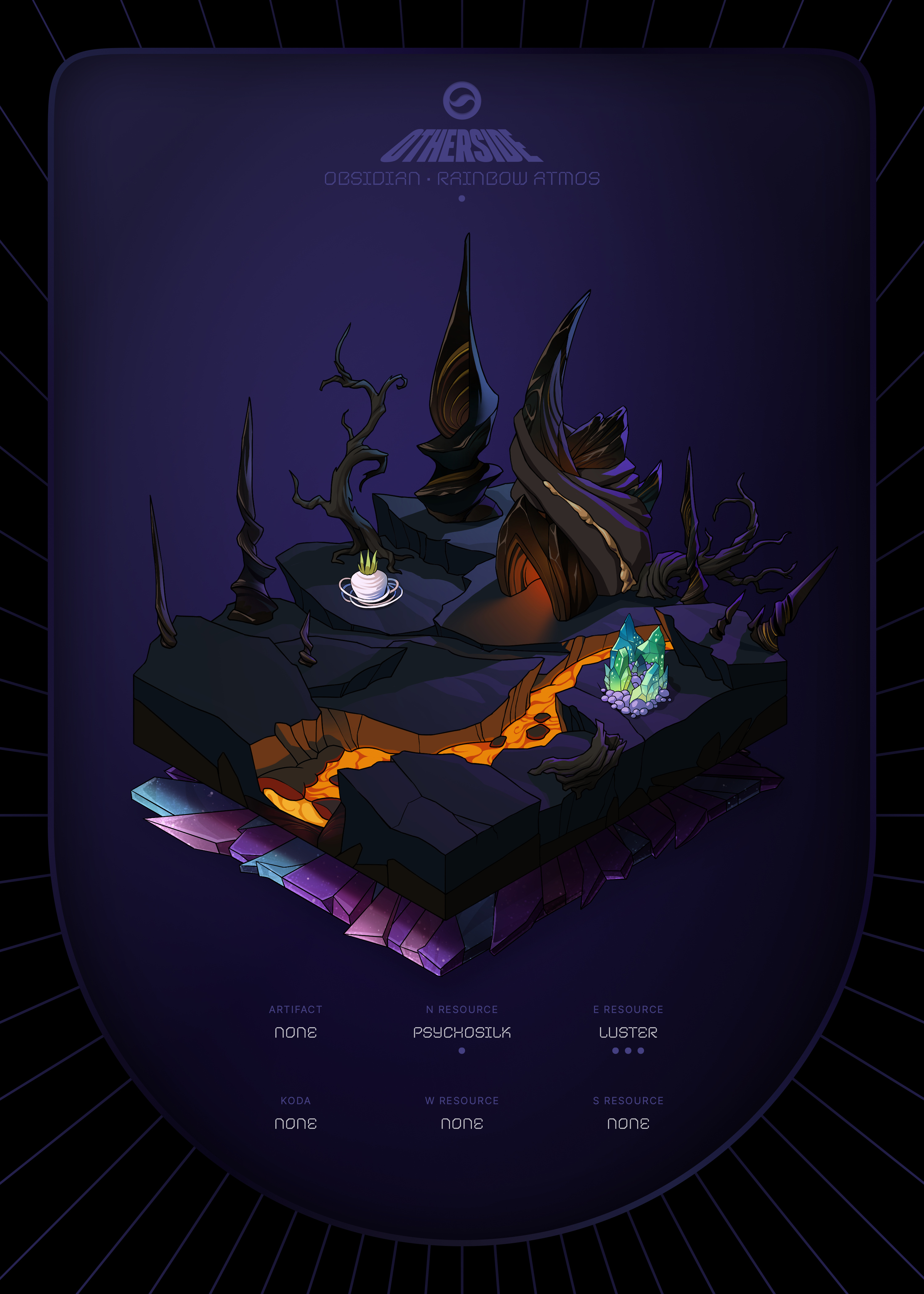 Otherdeed #77759 — Obsidian