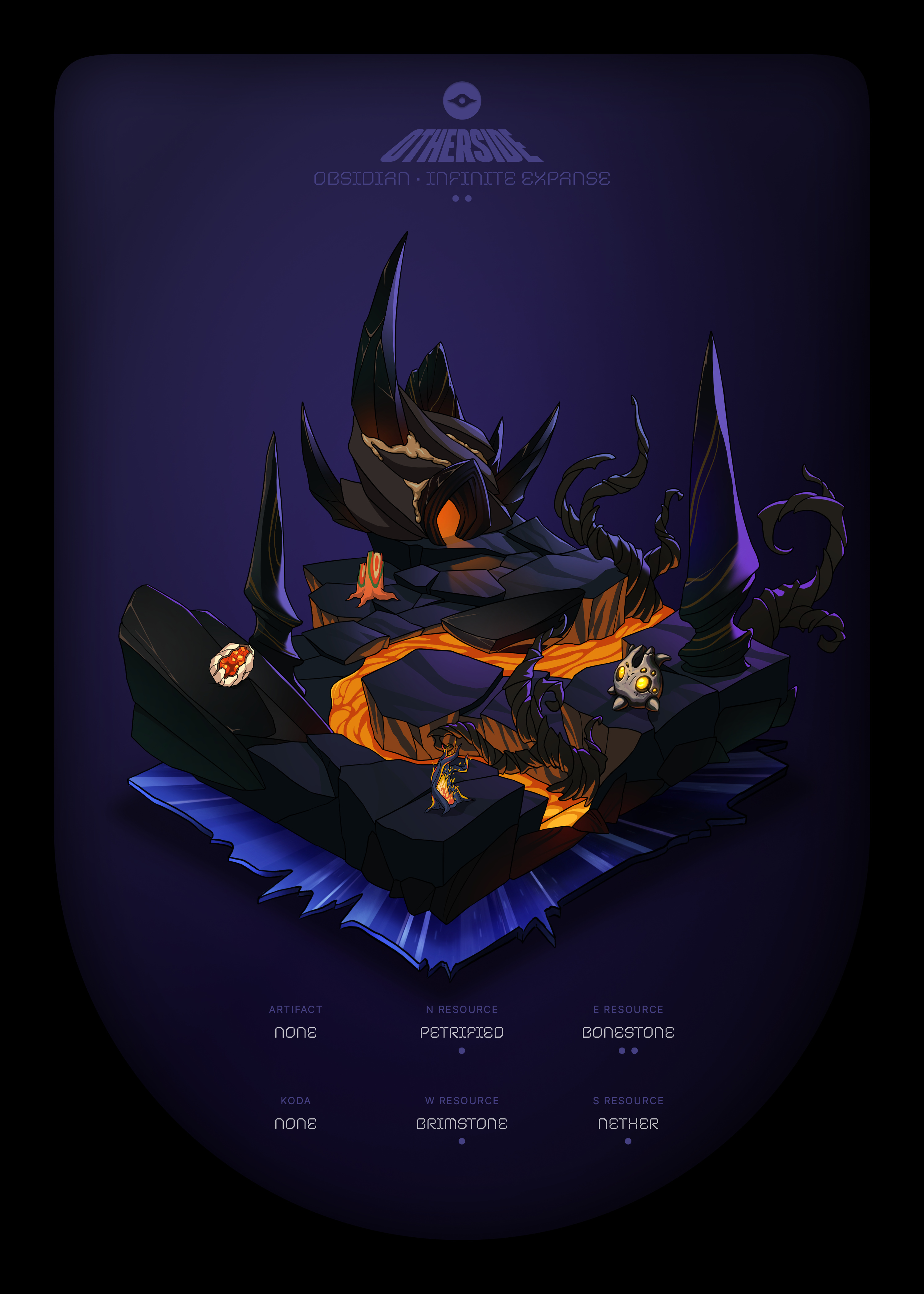 Otherdeed #64094 — Obsidian