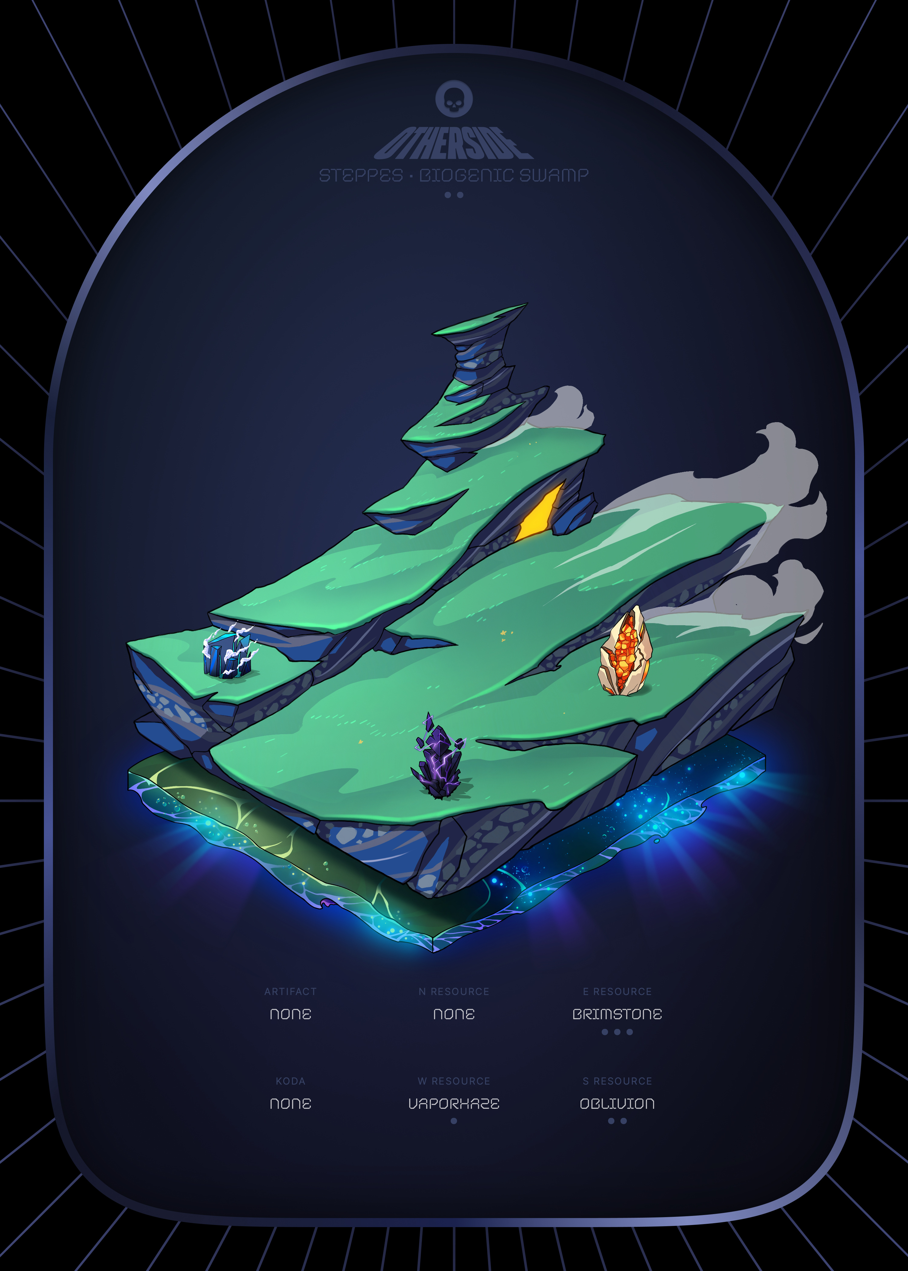 Otherdeed #412 — Steppes