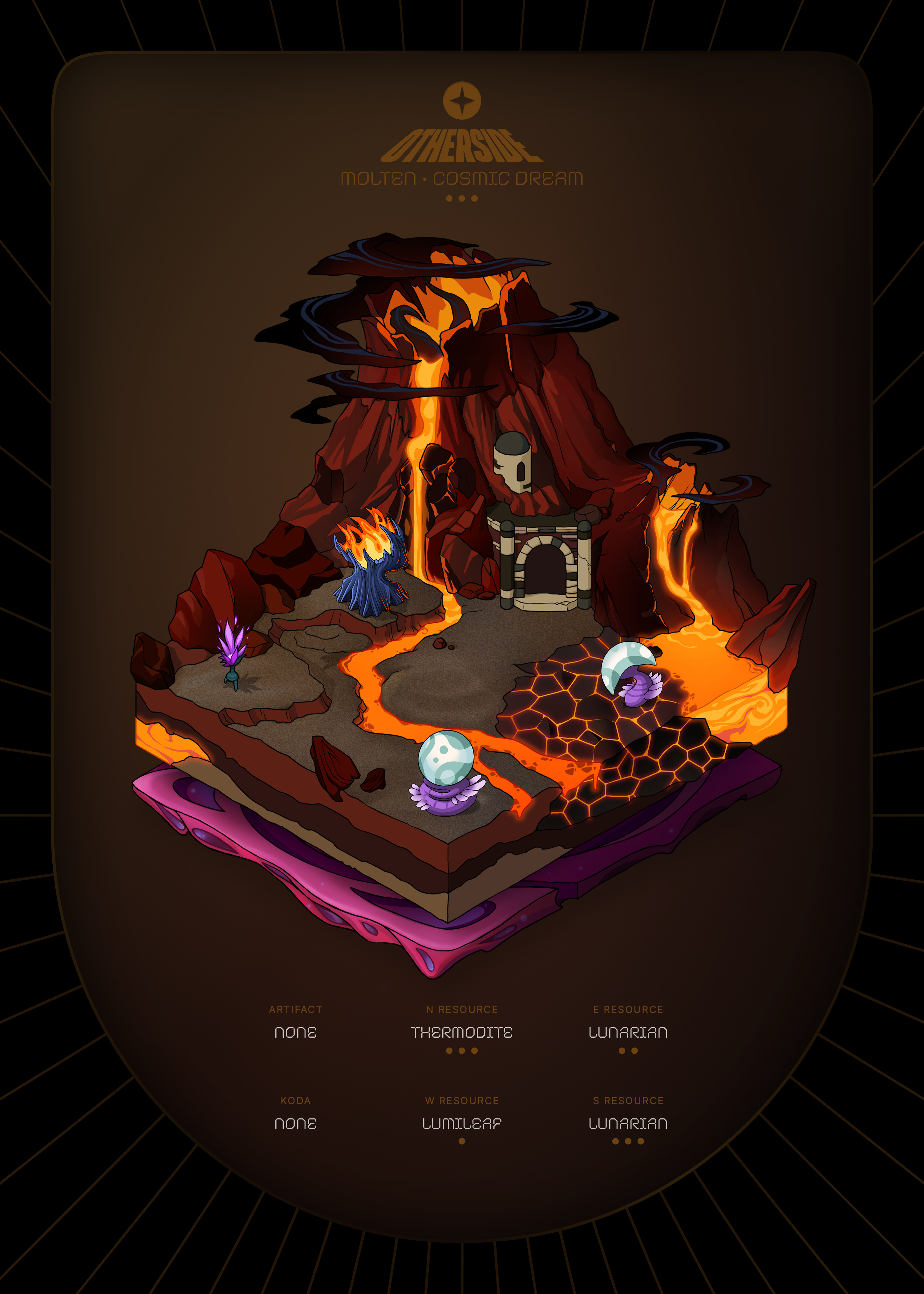 Otherdeed #86977 — Molten