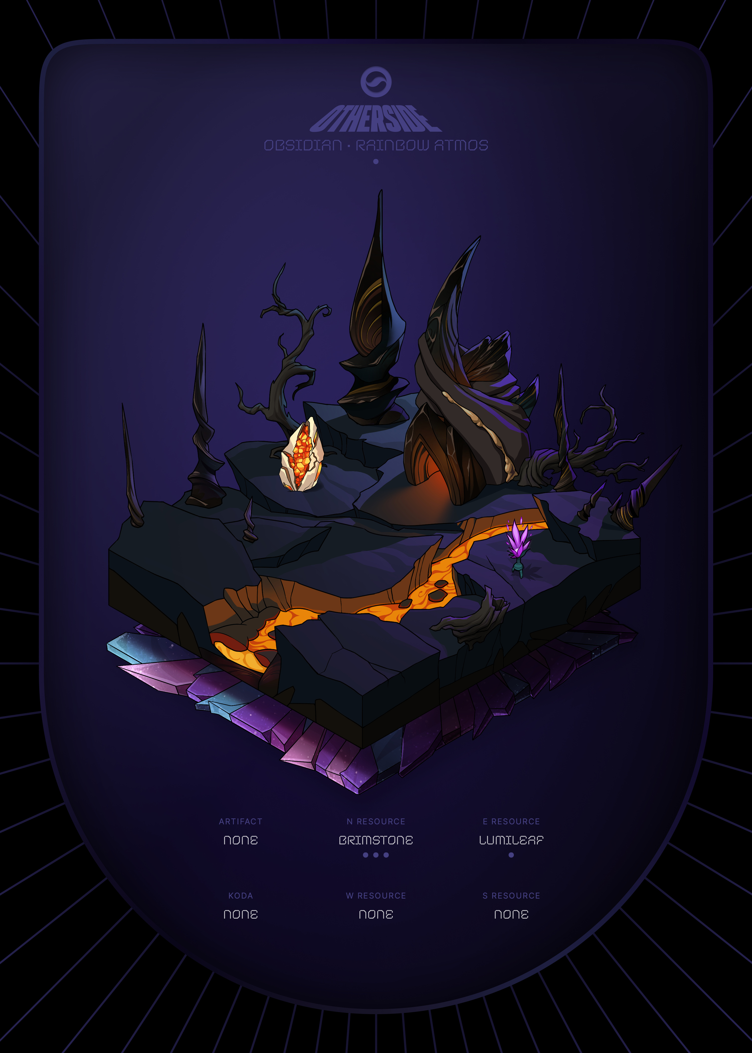 Otherdeed #72392 — Obsidian