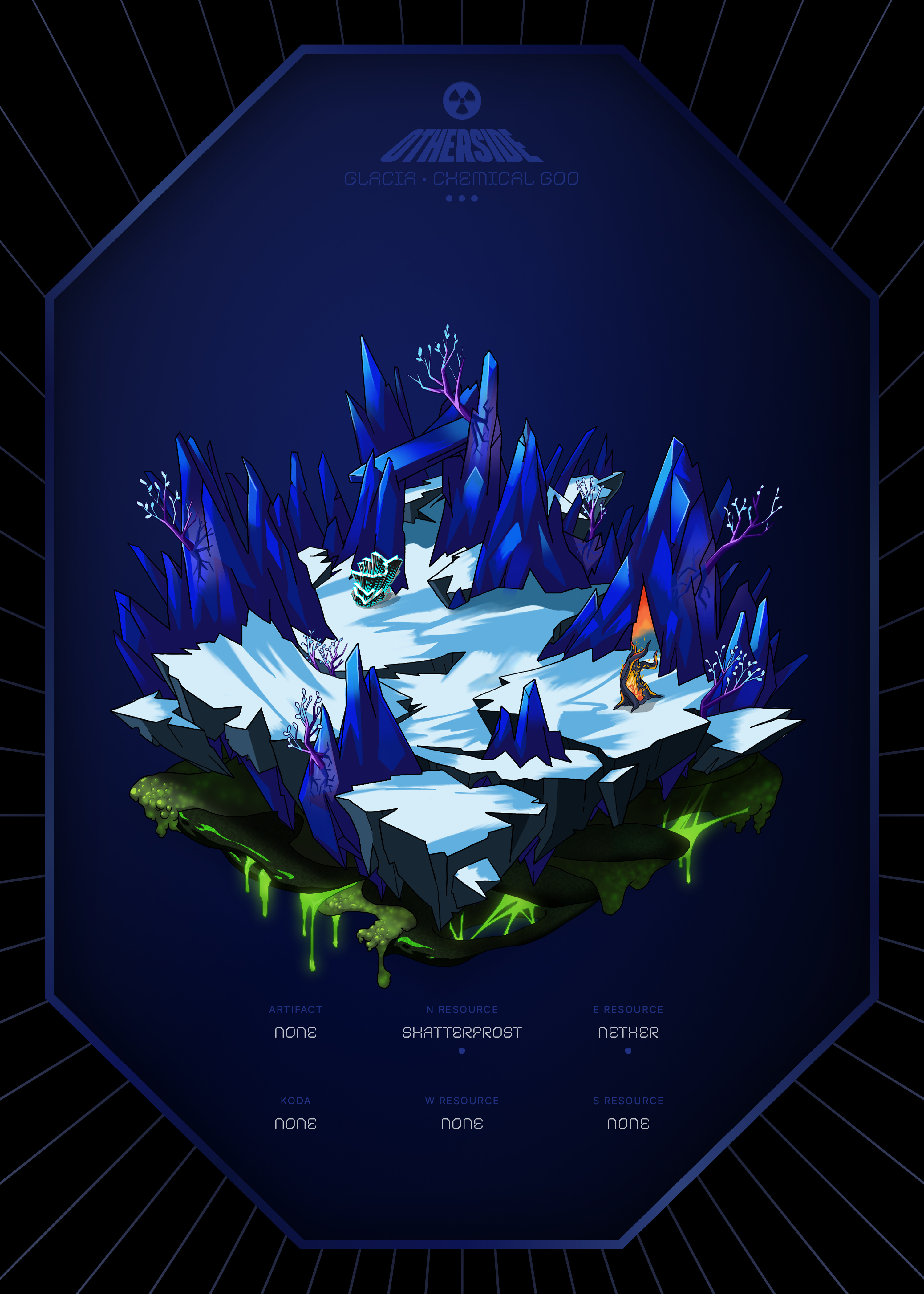 Otherdeed #25492 — Glacia