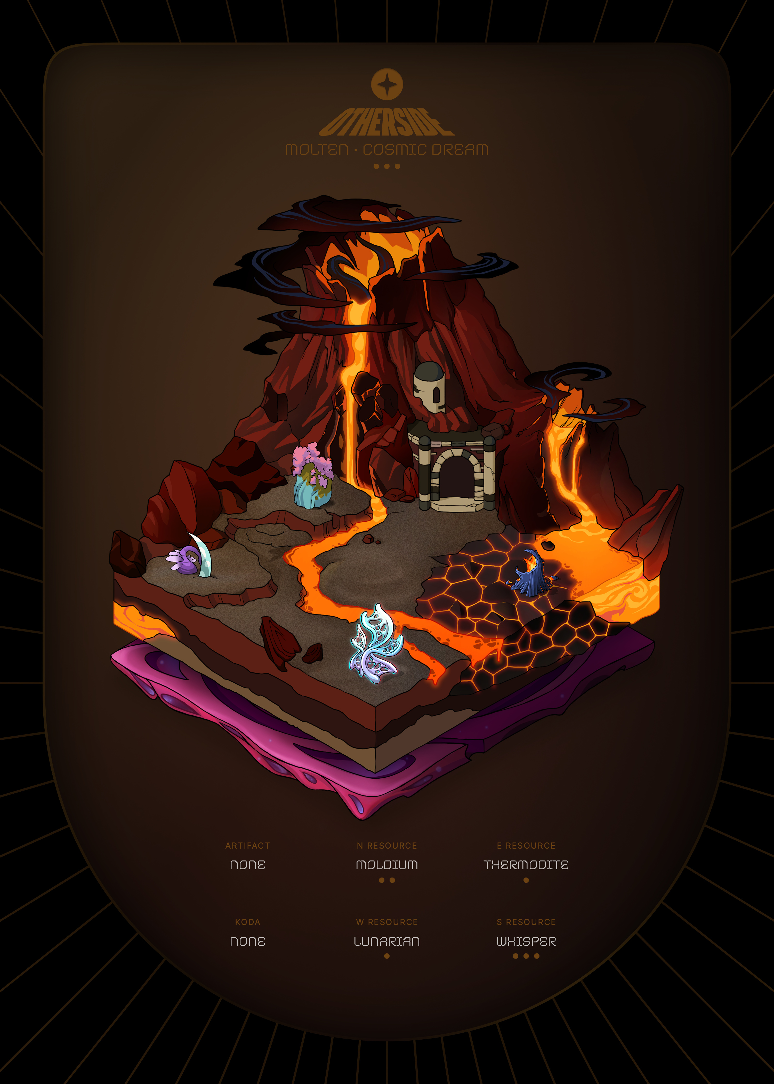 Otherdeed #95267 — Molten