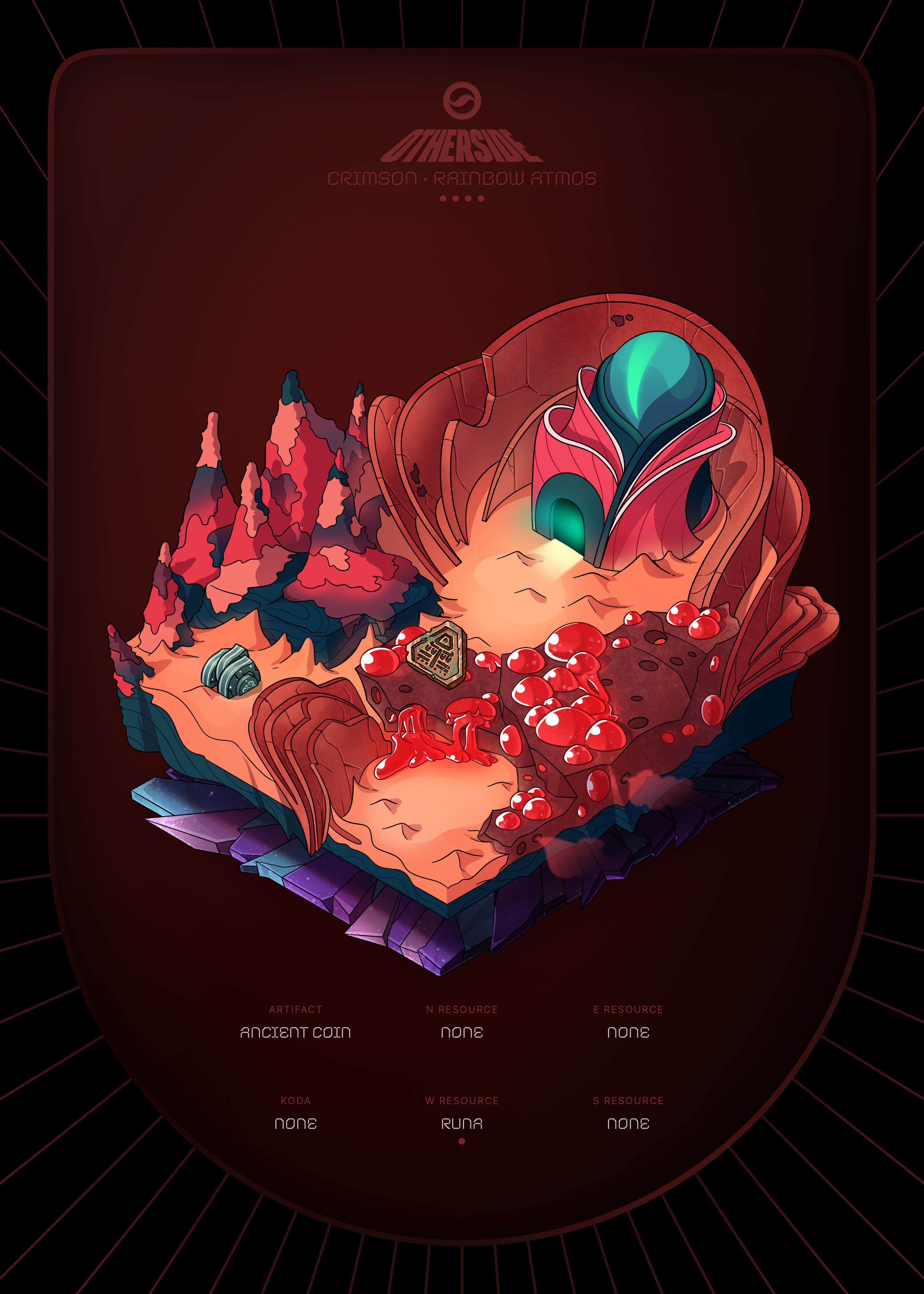 Otherdeed #66889 — Crimson