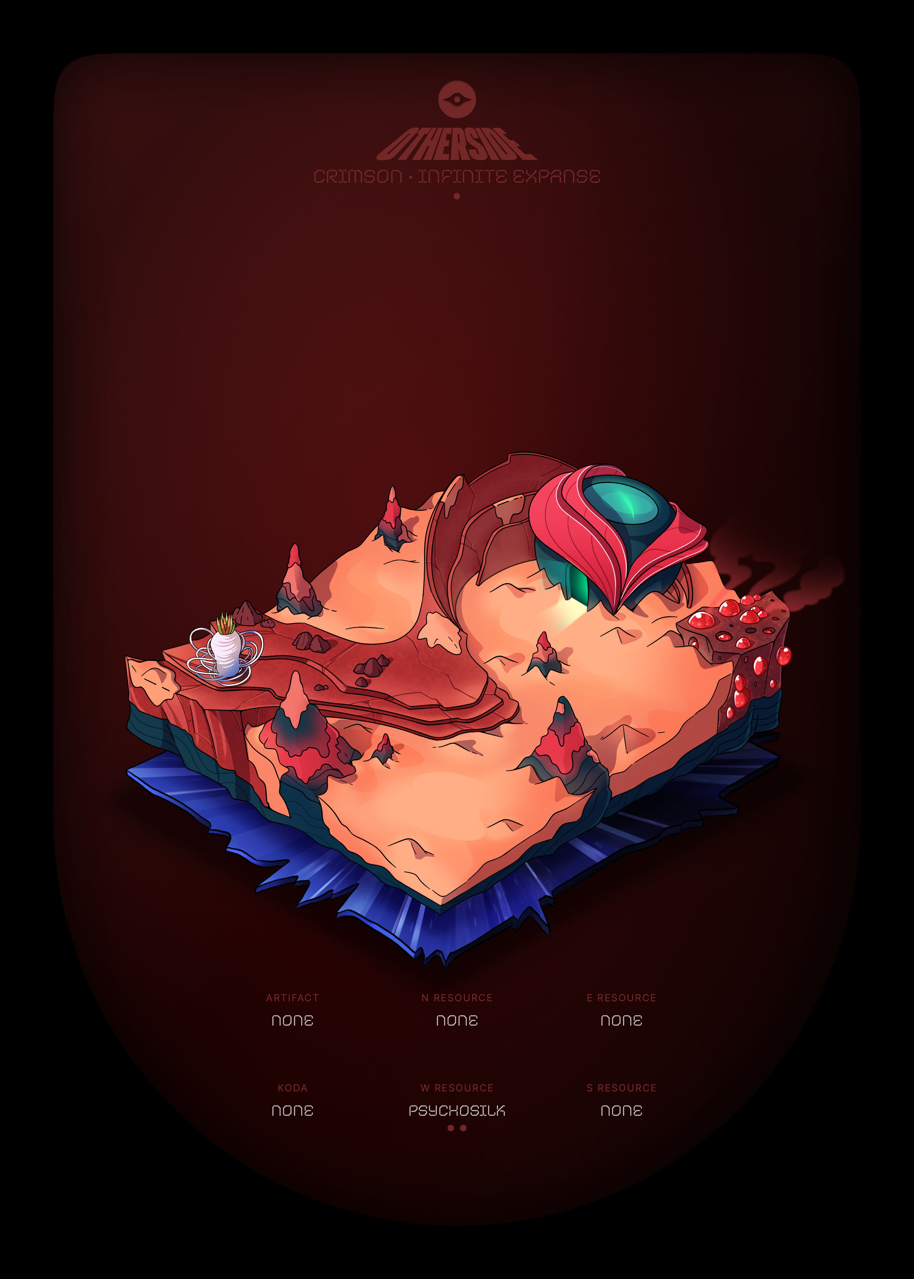 Otherdeed #55739 — Crimson