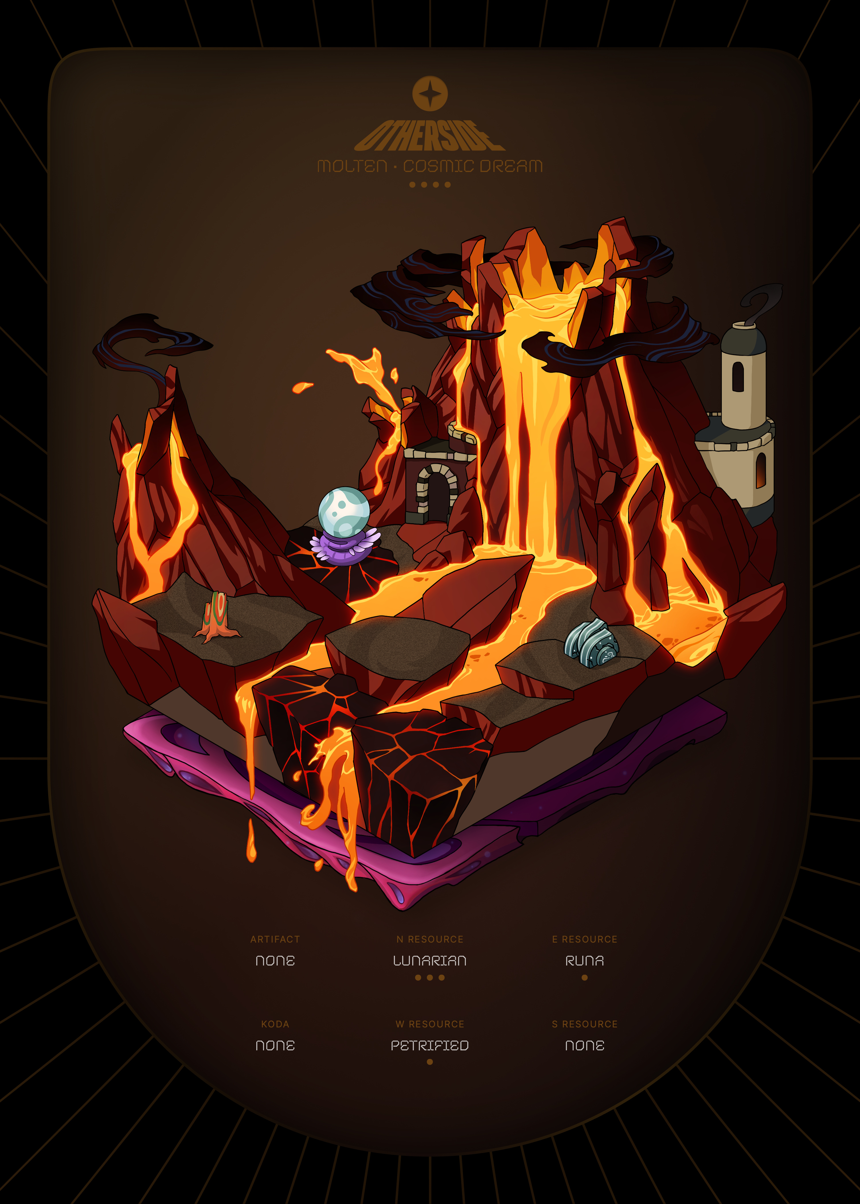 Otherdeed #34633 — Molten