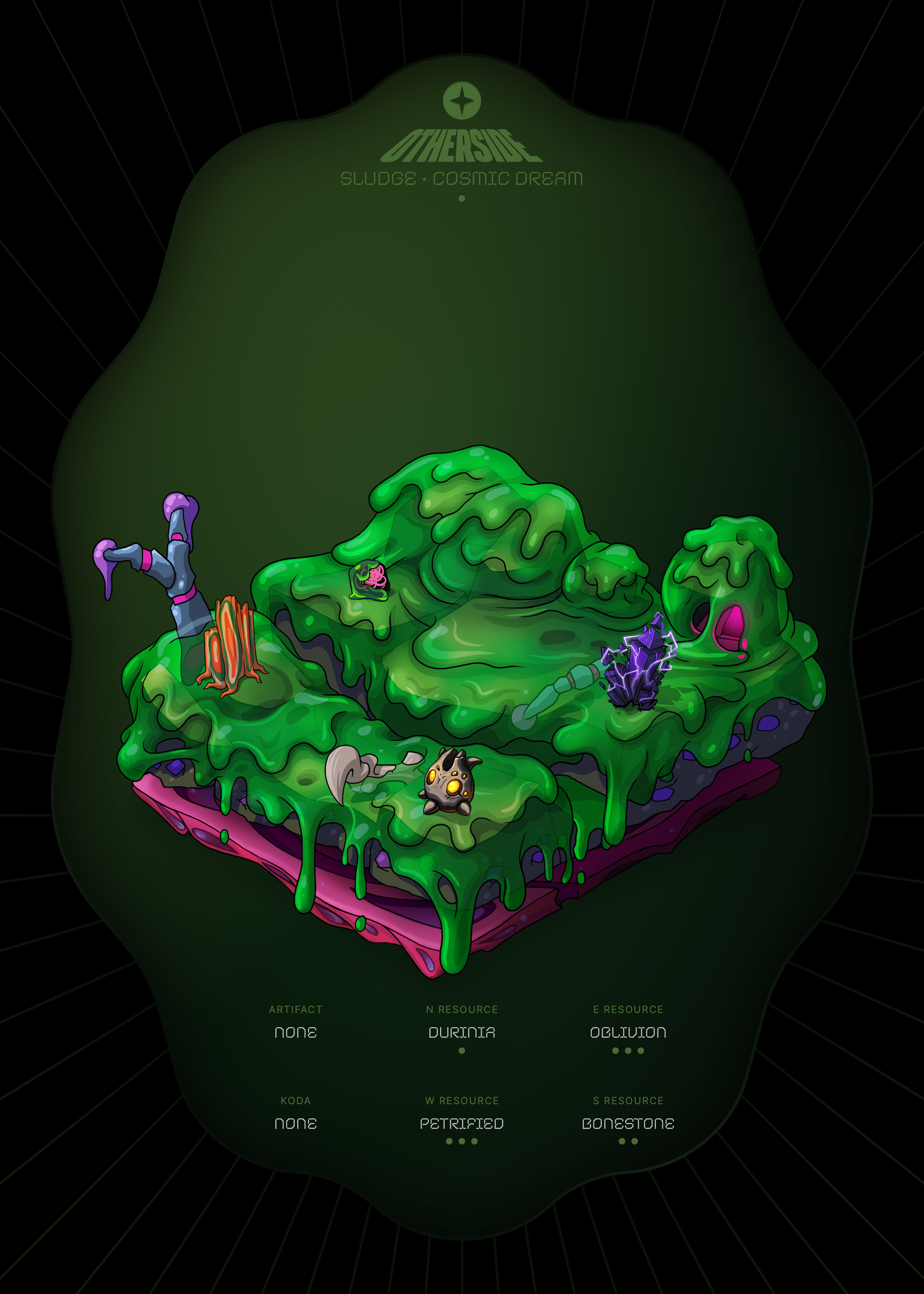 Otherdeed #91911 — Sludge