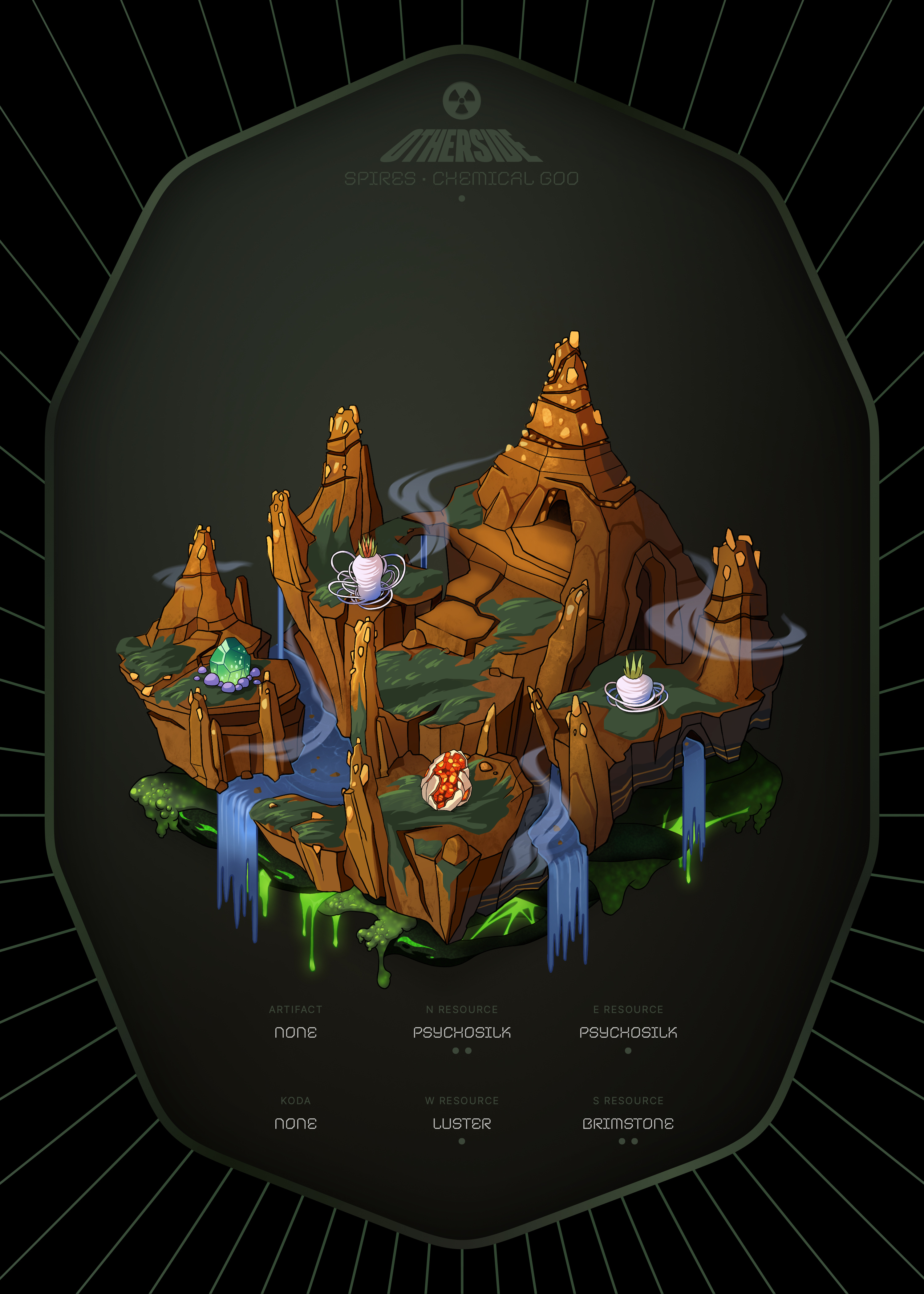Otherdeed #17206 — Spires