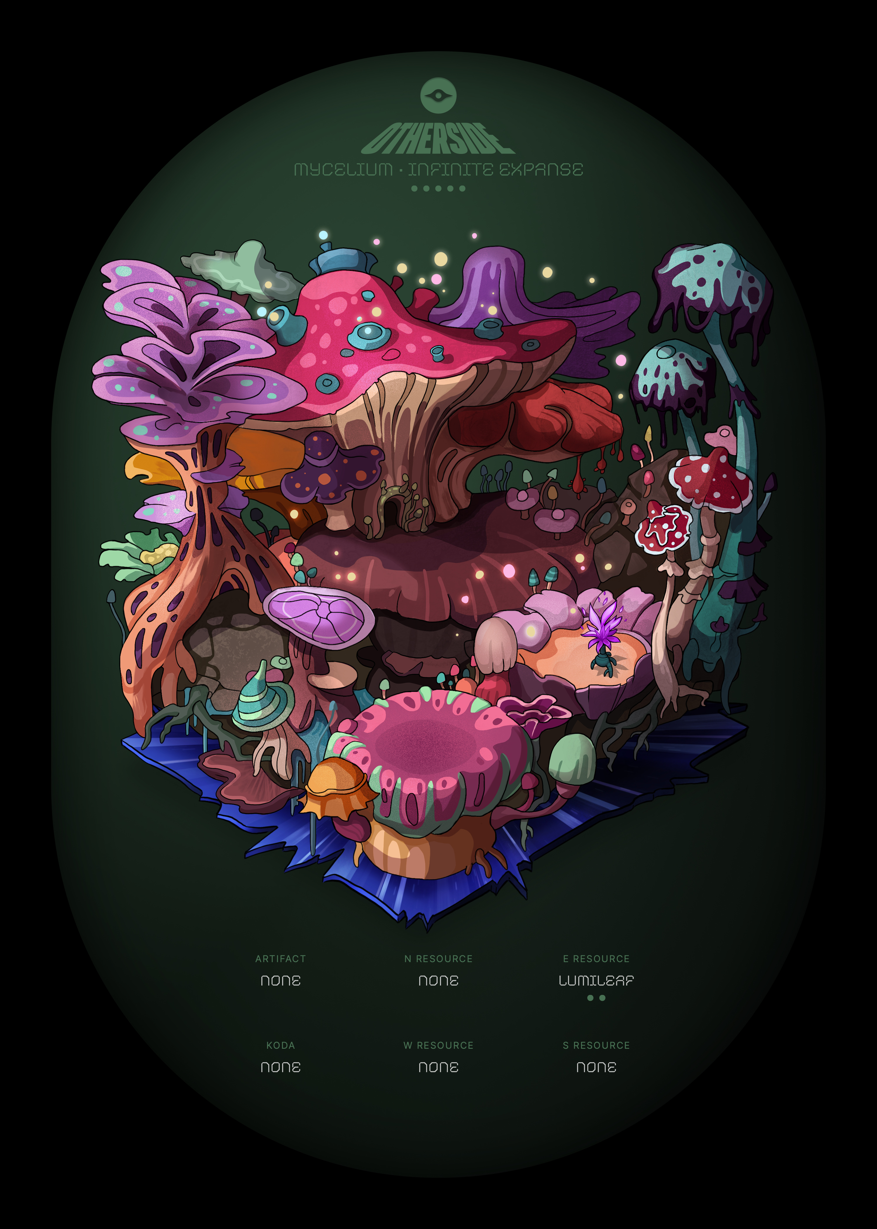 Otherdeed #49882 — Mycelium