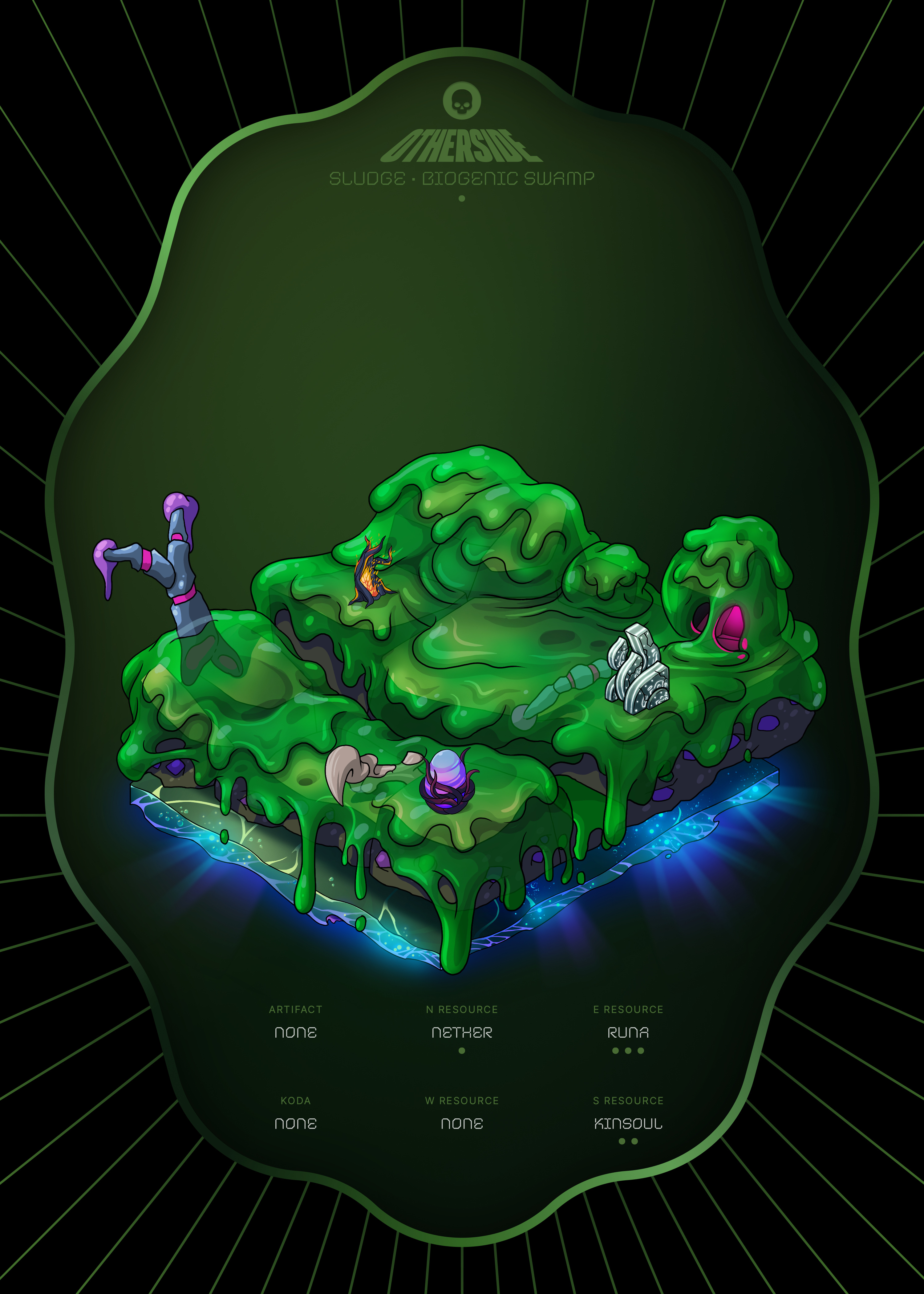 Otherdeed #2840 — Sludge