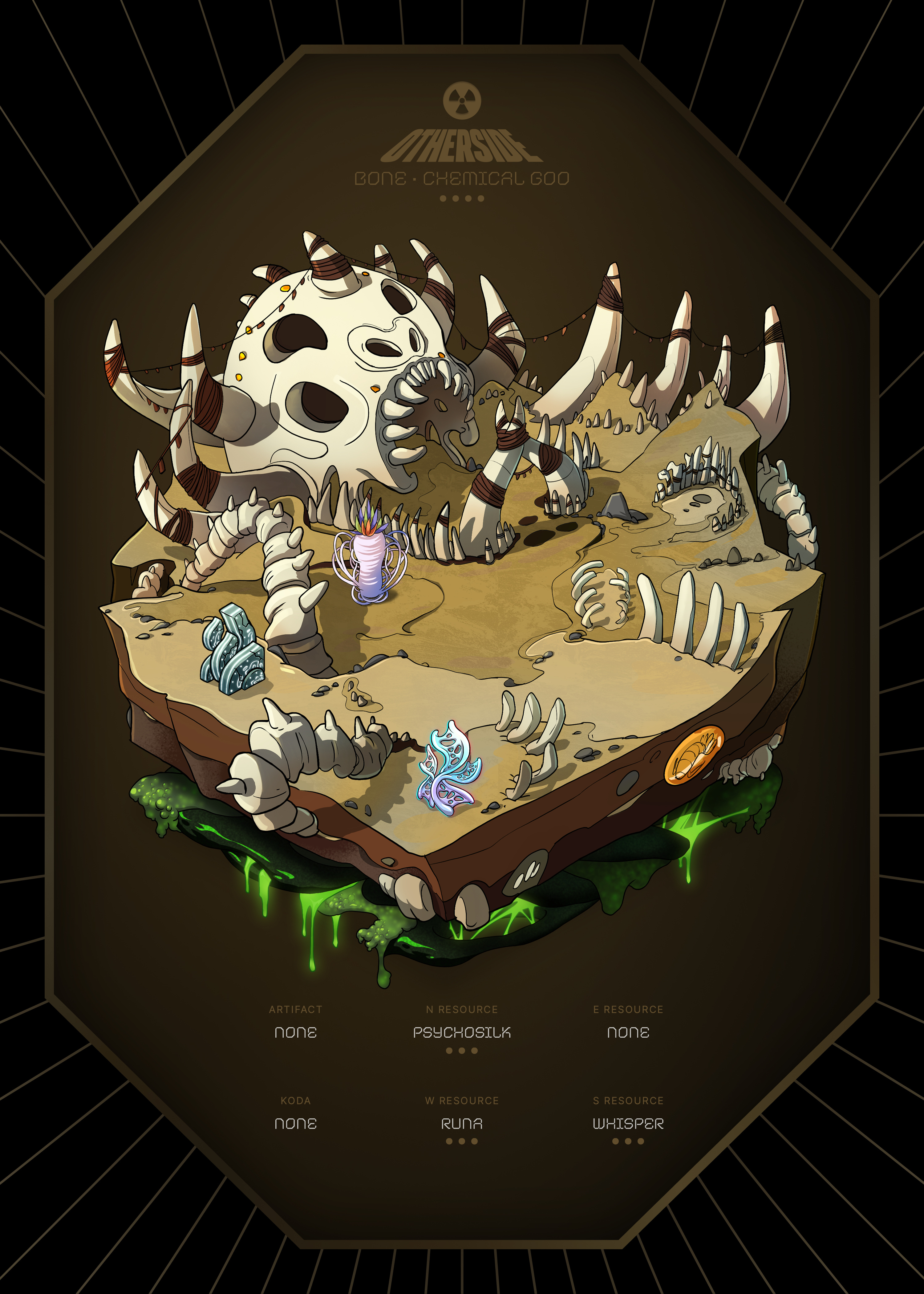 Otherdeed #26850 — Bone