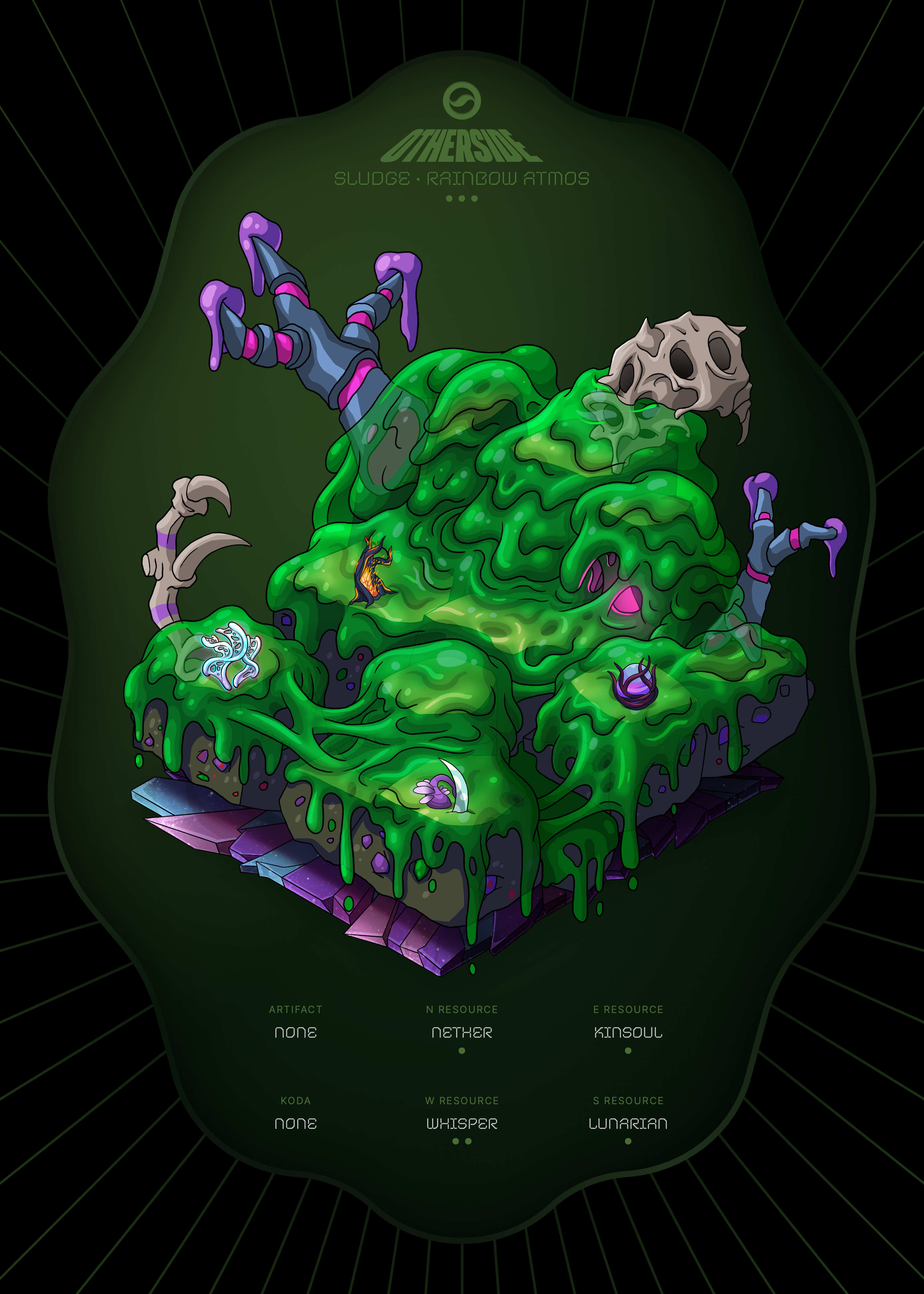 Otherdeed #66378 — Sludge