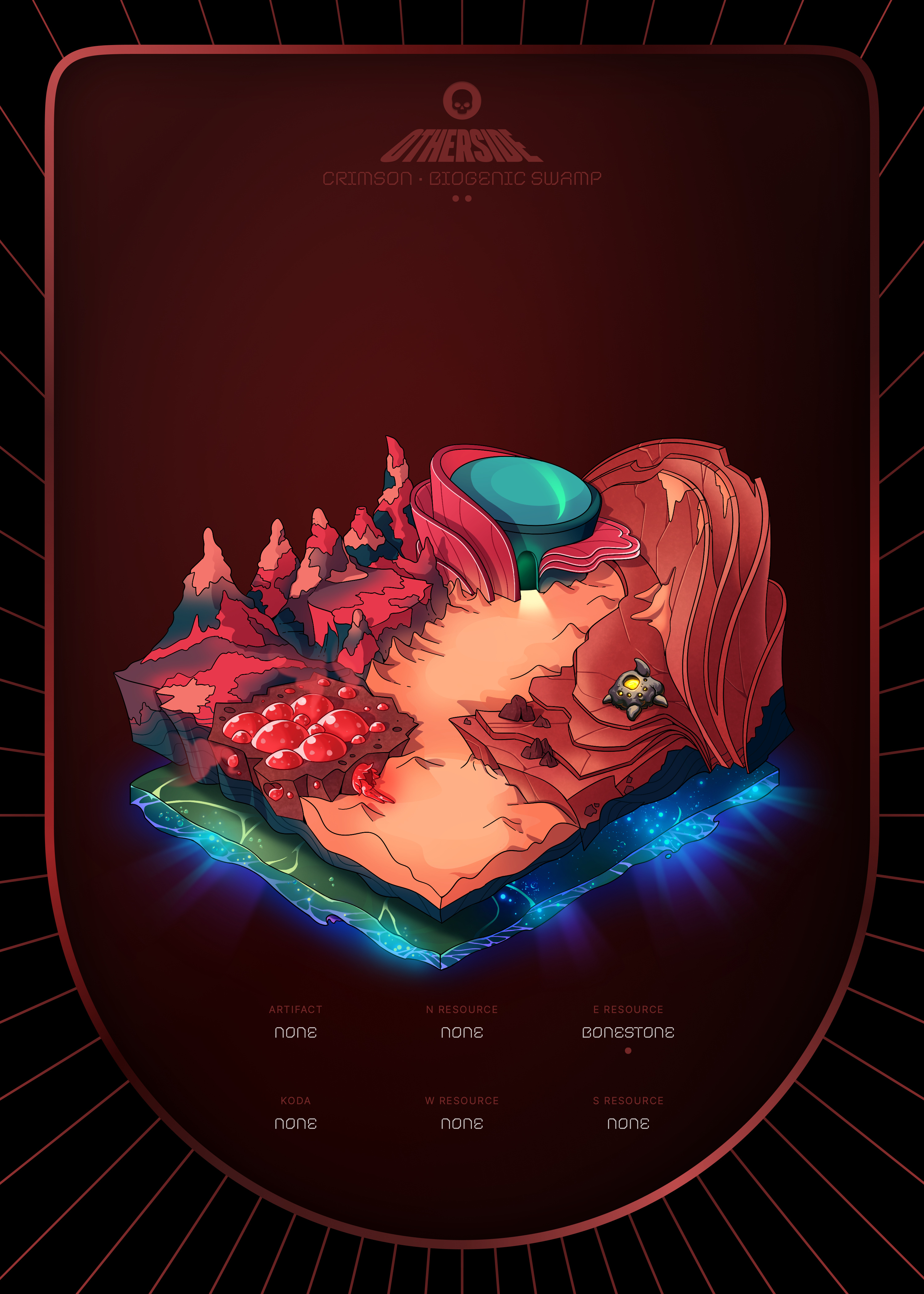 Otherdeed #1883 — Crimson