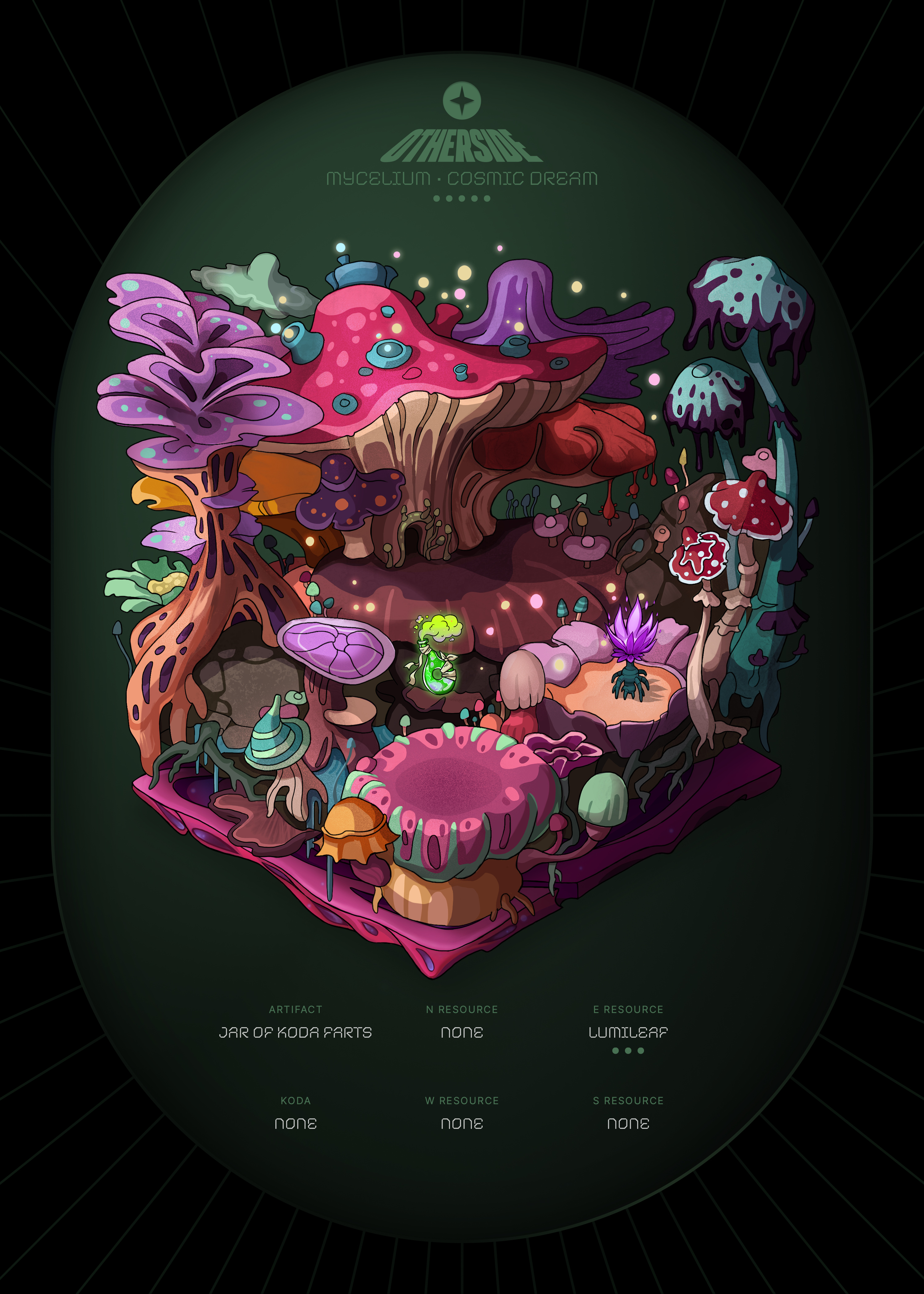 Otherdeed #34432 — Mycelium