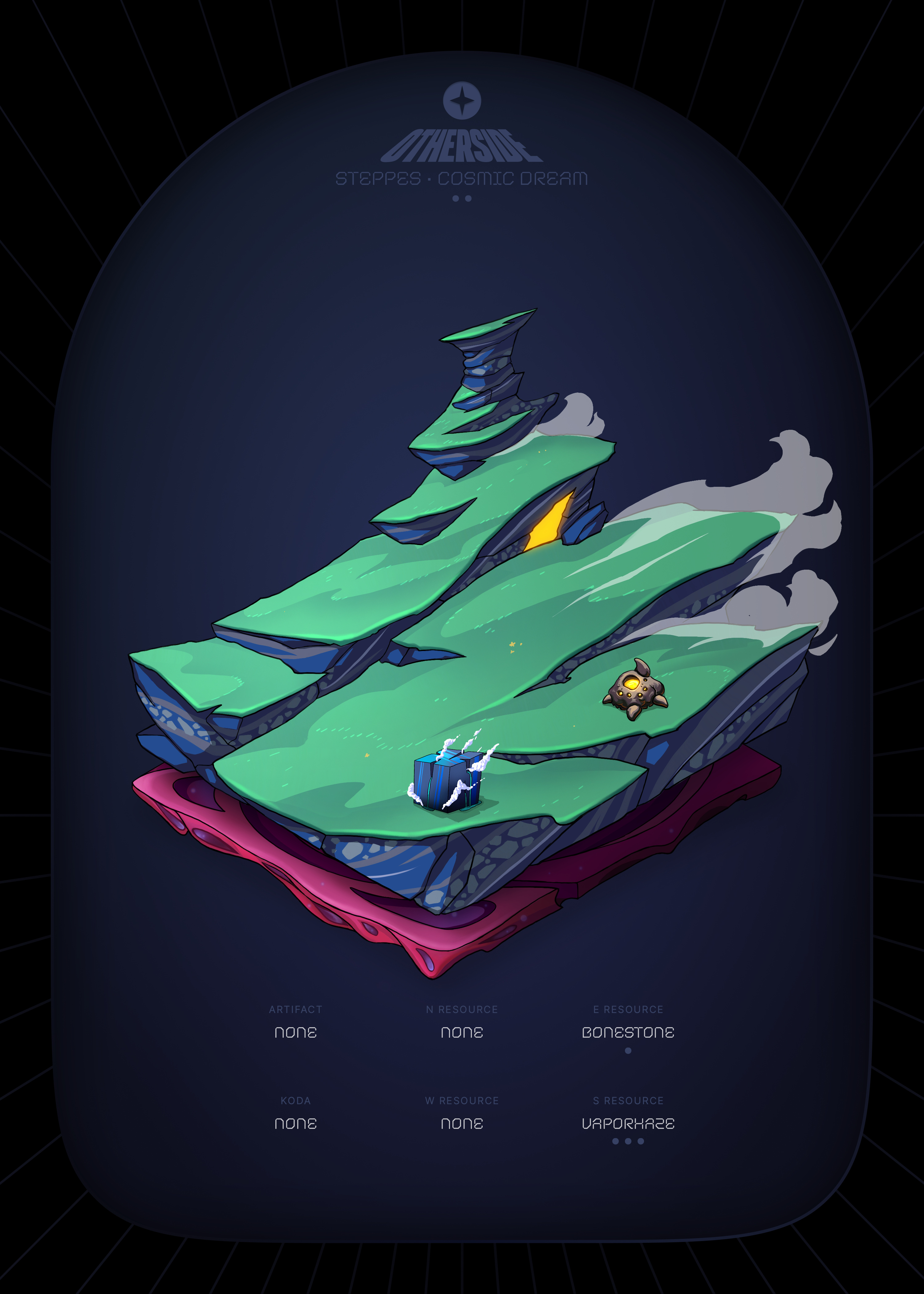 Otherdeed #90219 — Steppes