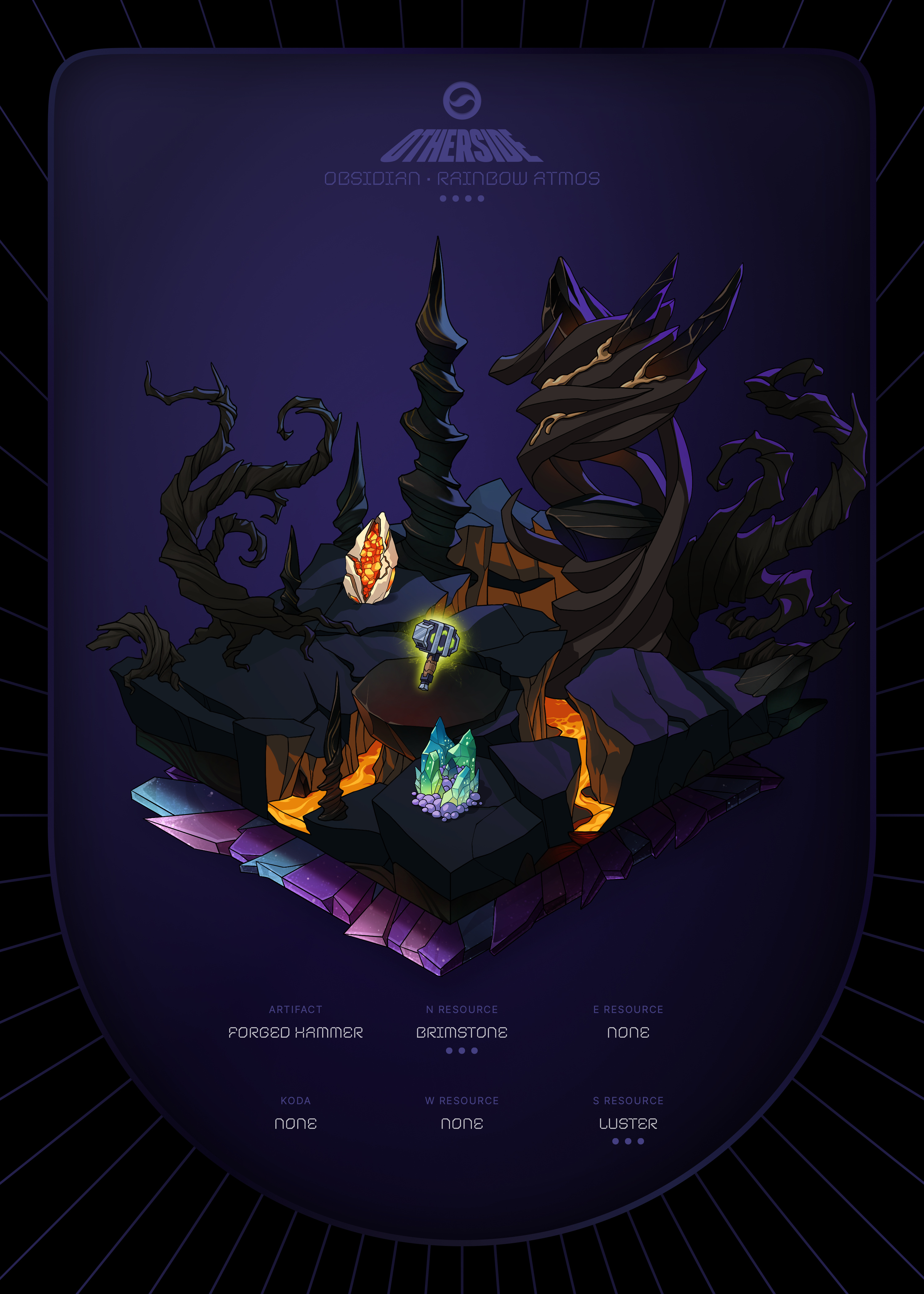 Otherdeed #79925 — Obsidian