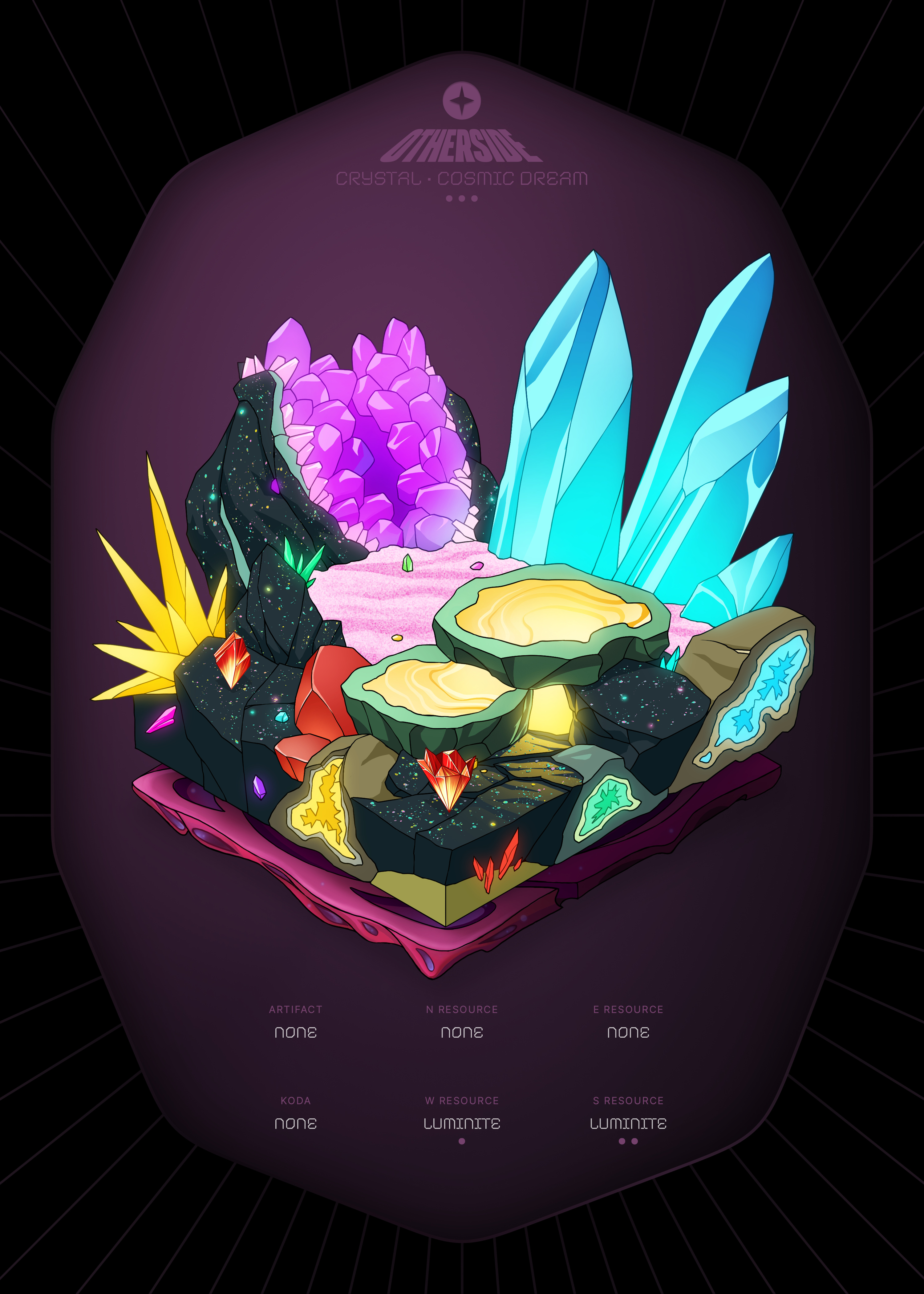 Otherdeed #32945 — Crystal