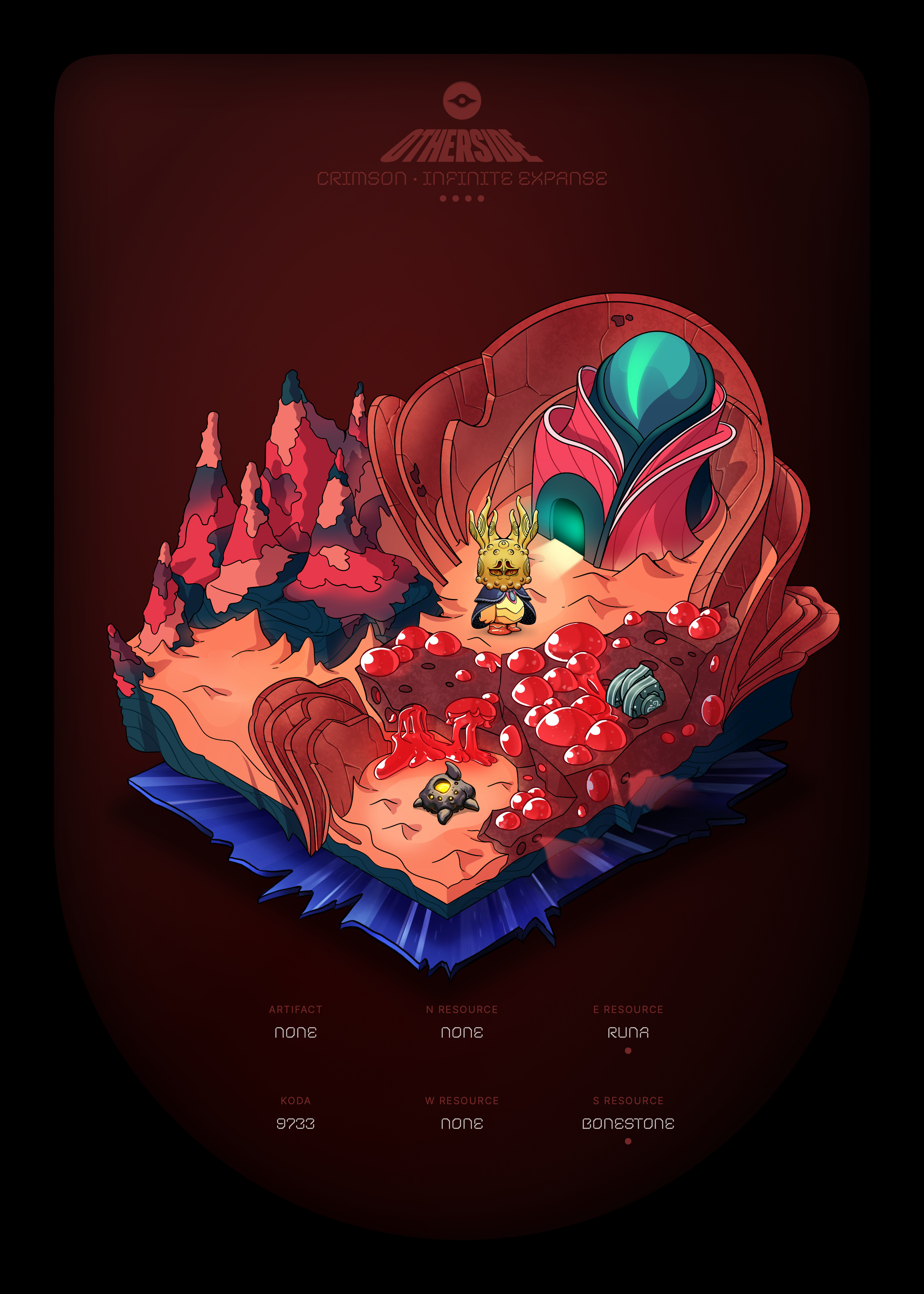 Otherdeed #60012 — Crimson