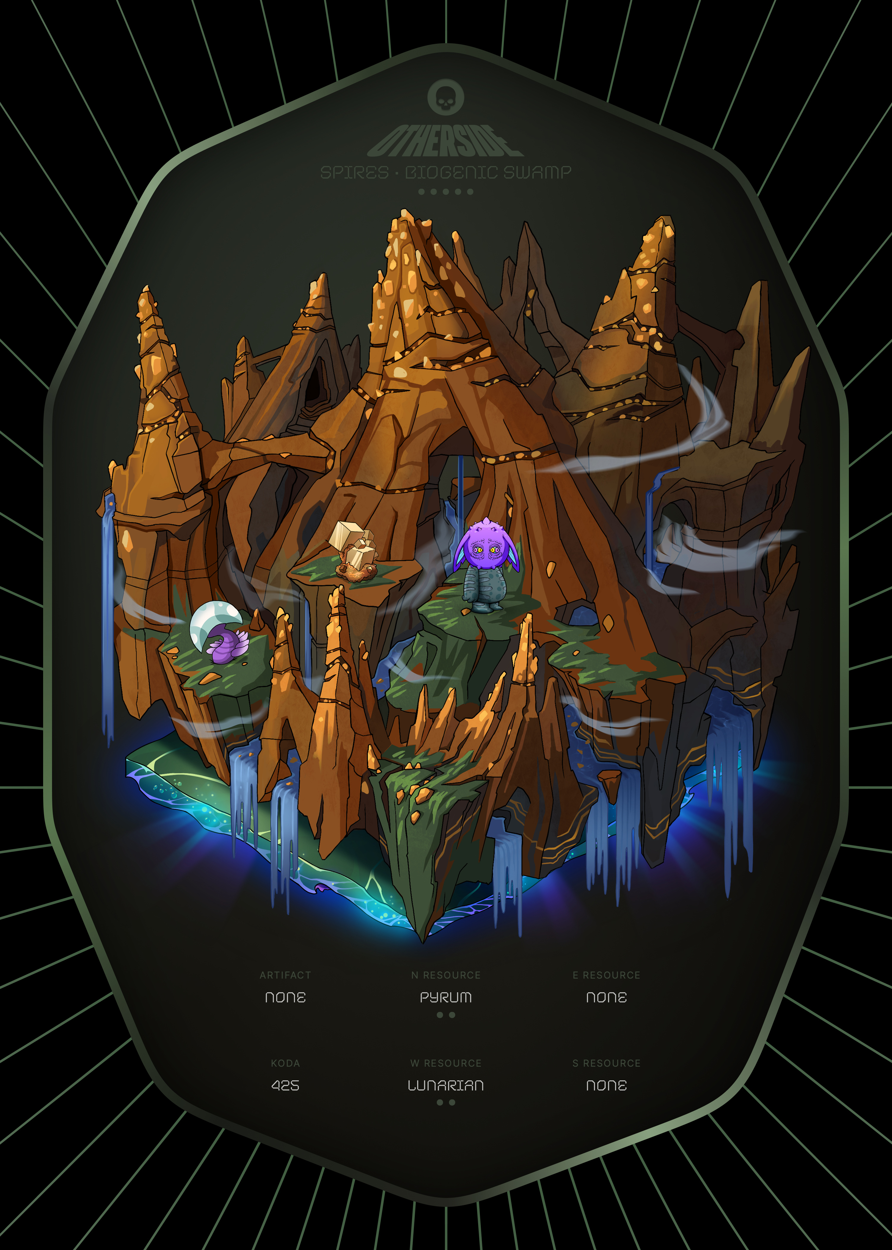 Otherdeed #8049 — Spires