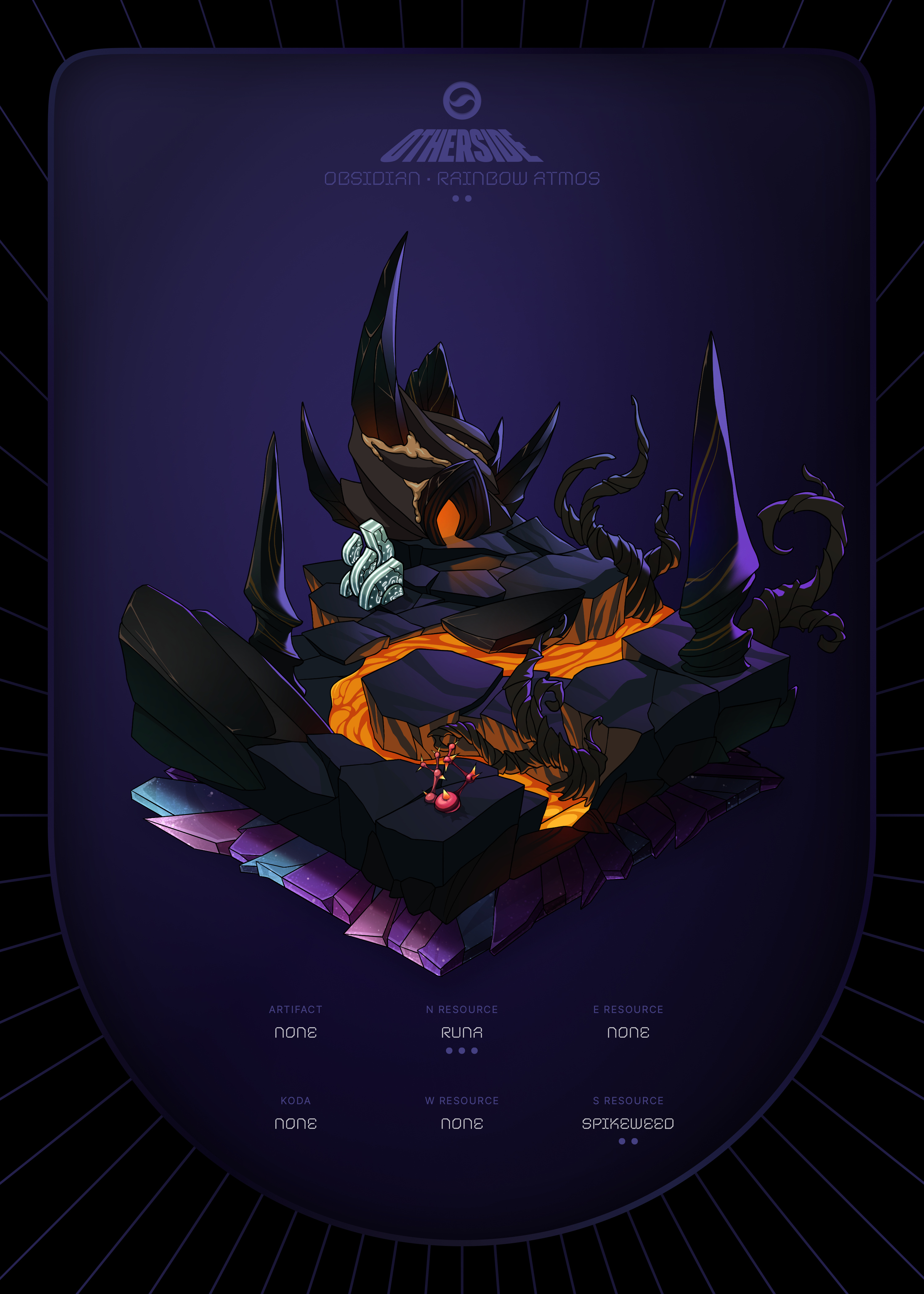 Otherdeed #66973 — Obsidian
