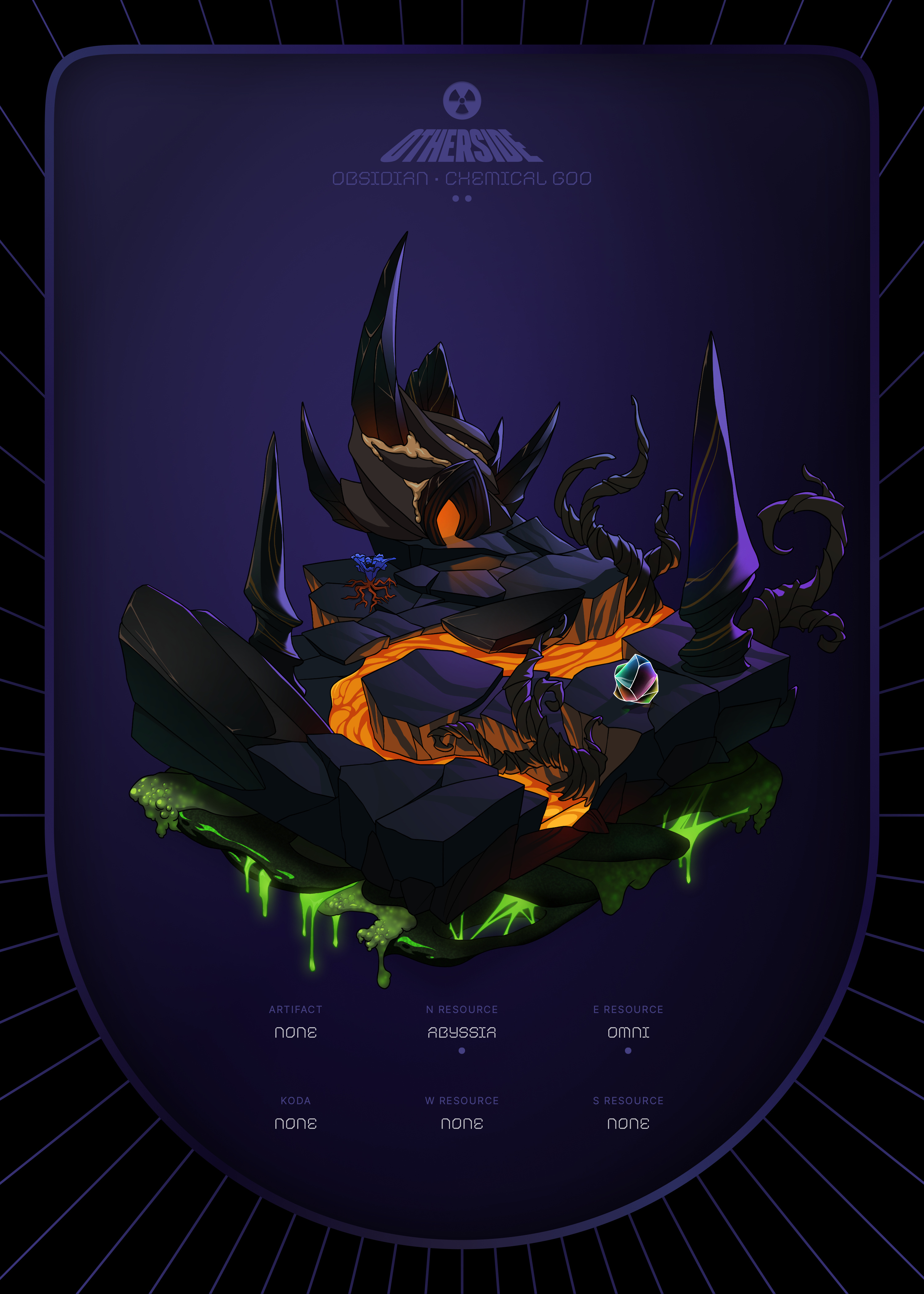 Otherdeed #11583 — Obsidian